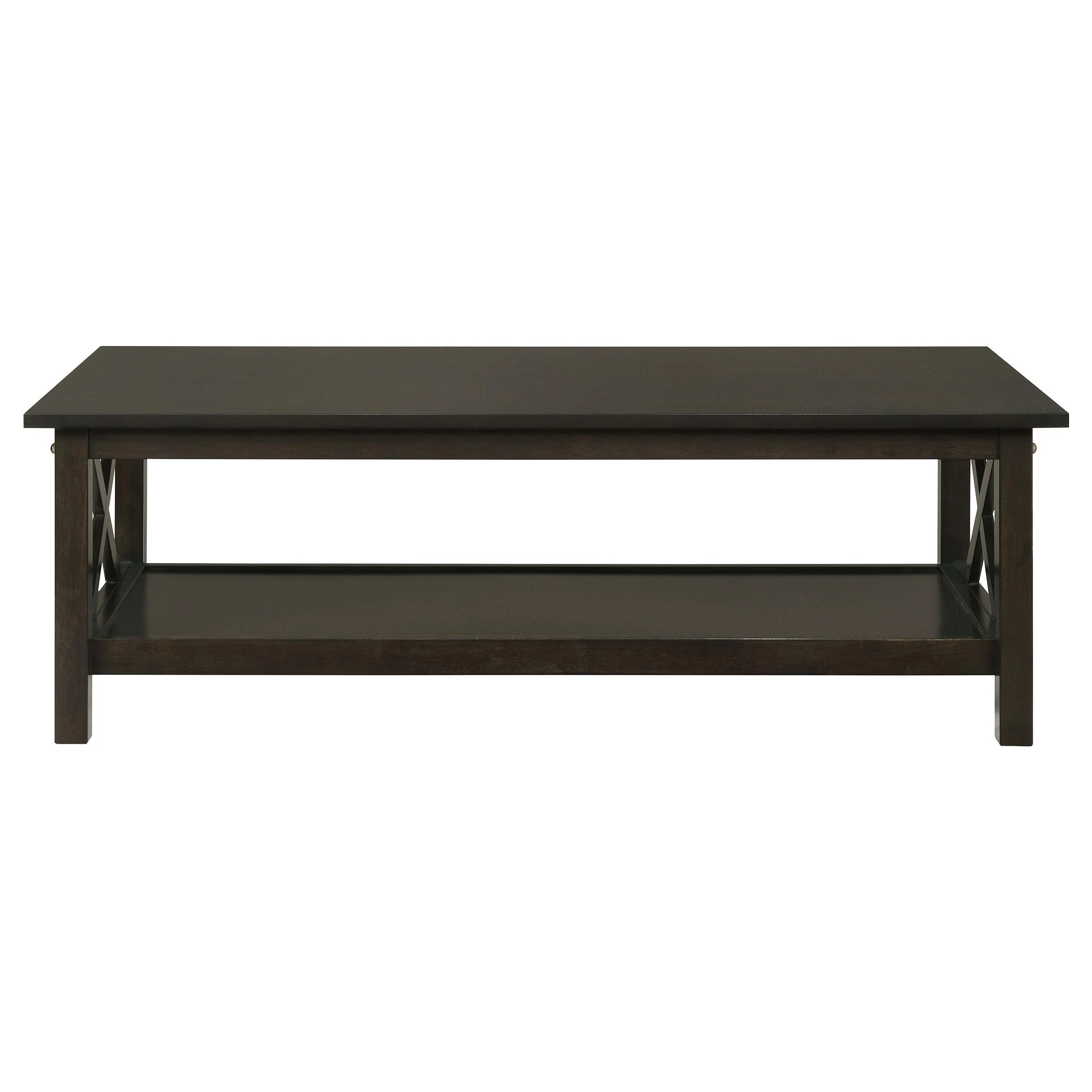 Coaster Furniture Rachelle 5909 3-piece Rectangular Coffee Table Set - Deep Merlot - Image 3