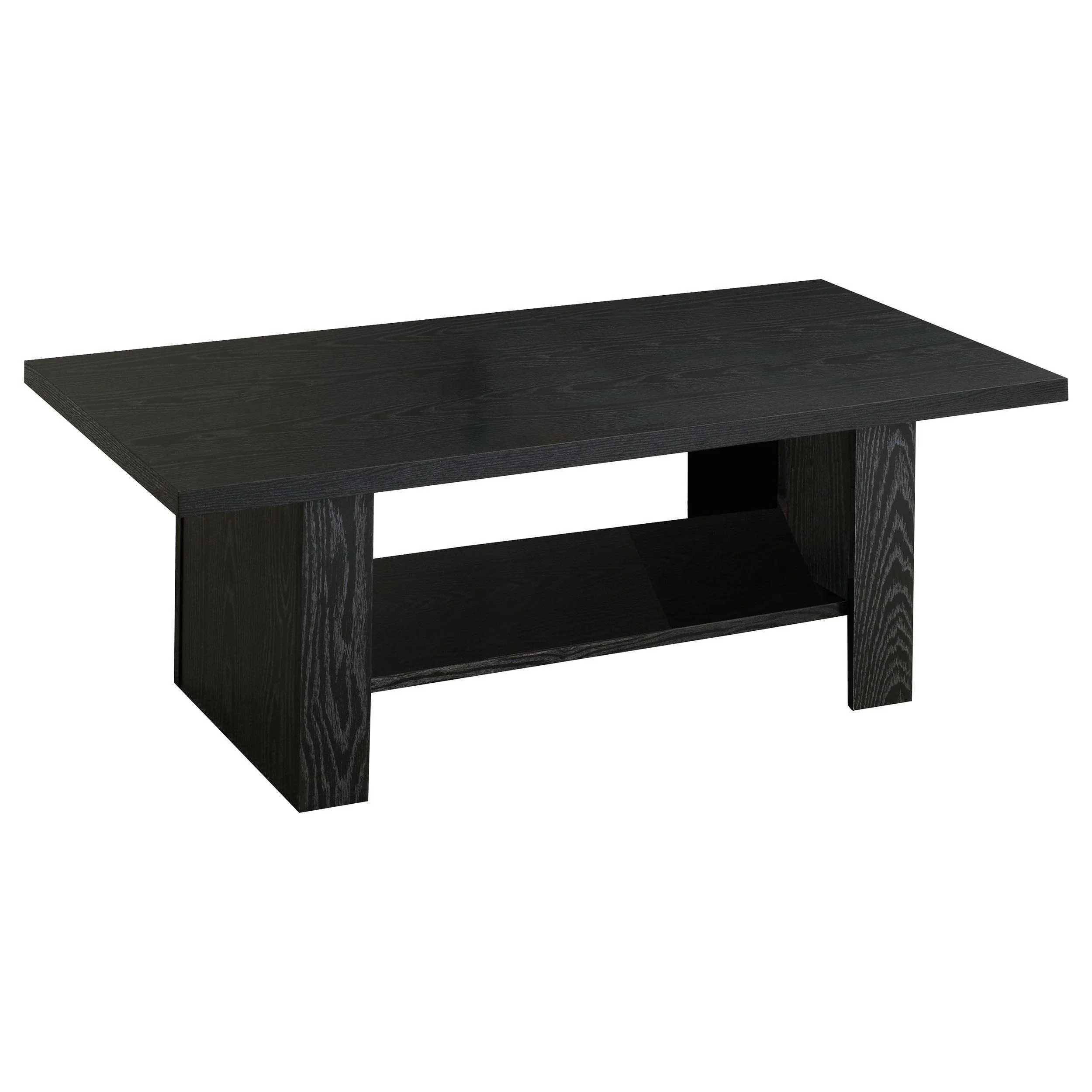 Coaster Furniture Rodez 700345 3-piece Engineered Wood Coffee Table Set - Black Oak - Image 2