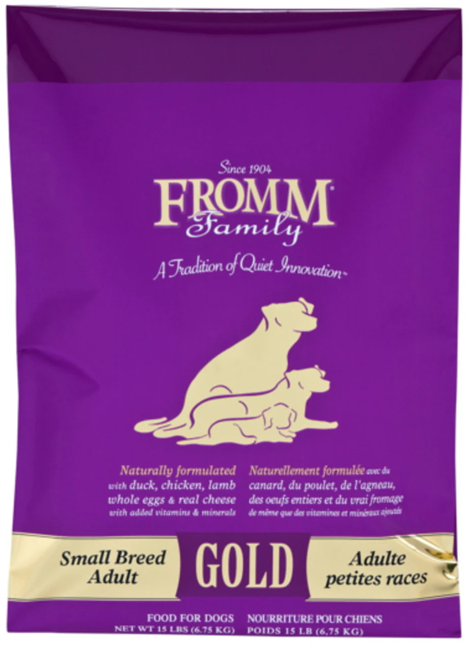 Fromm Small Breed Adult Gold 15lb - Image 1