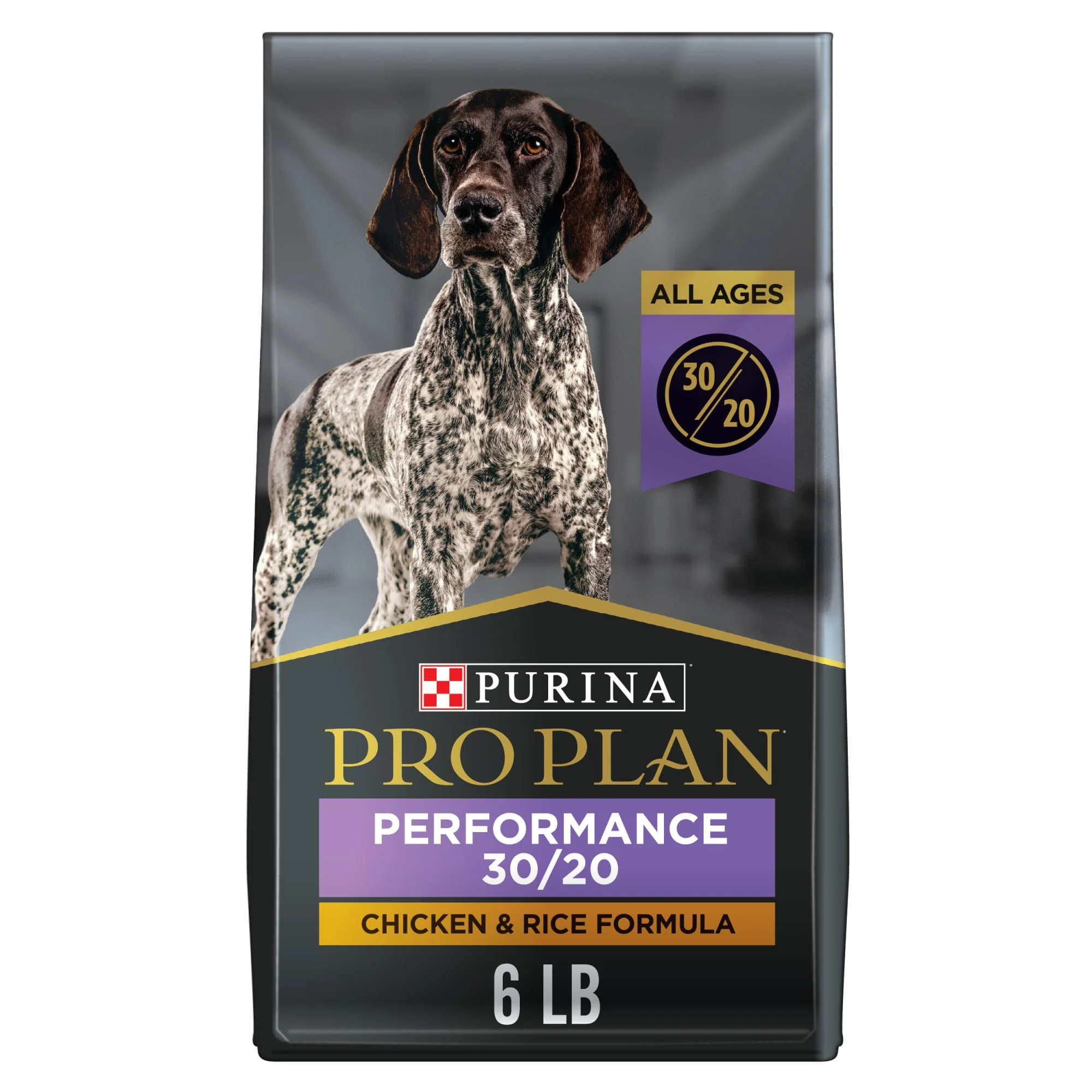 Purina Pro Plan High Protein Dry Dog Food, SPORT Performance 30/20 Formula, 6 lb. Bag - Image 1