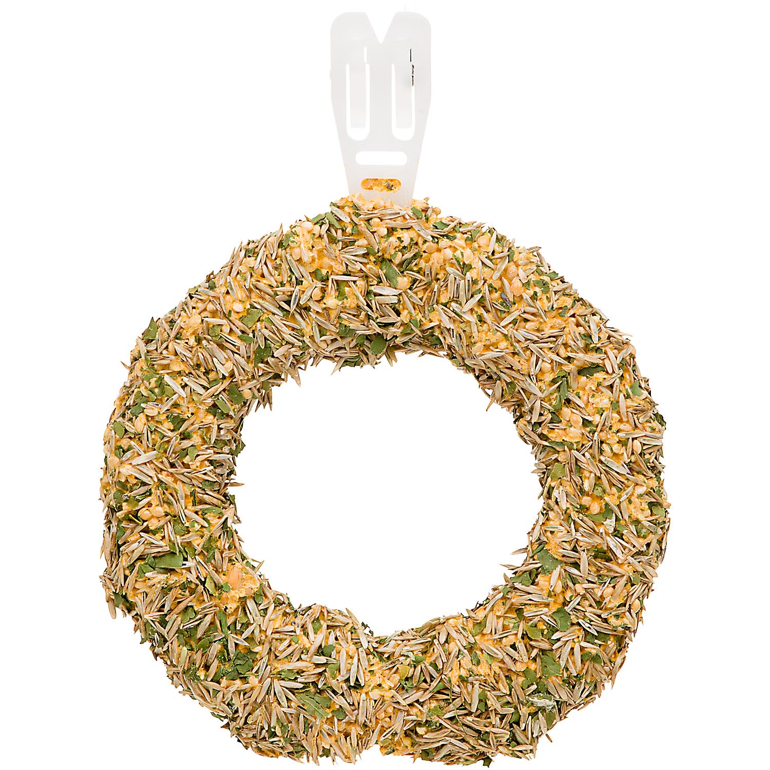 Sunseed Vita Prima Swing Ring Grass Seed & Spinach Dry Bird Treat - Image 1