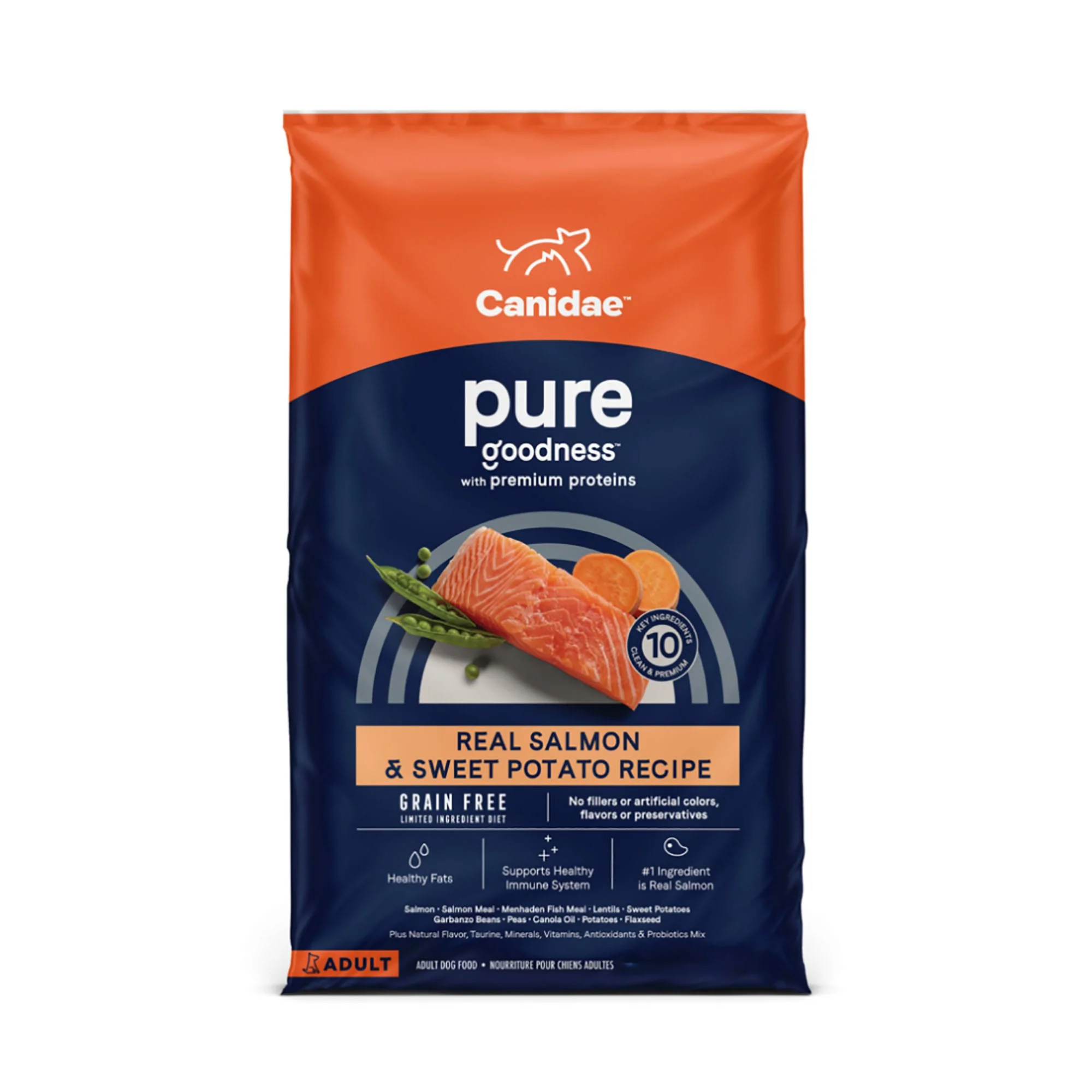 Canidae Pure Sea Grain-Free Fresh Salmon Adult Dry Dog Food, 12 lb - Image 1