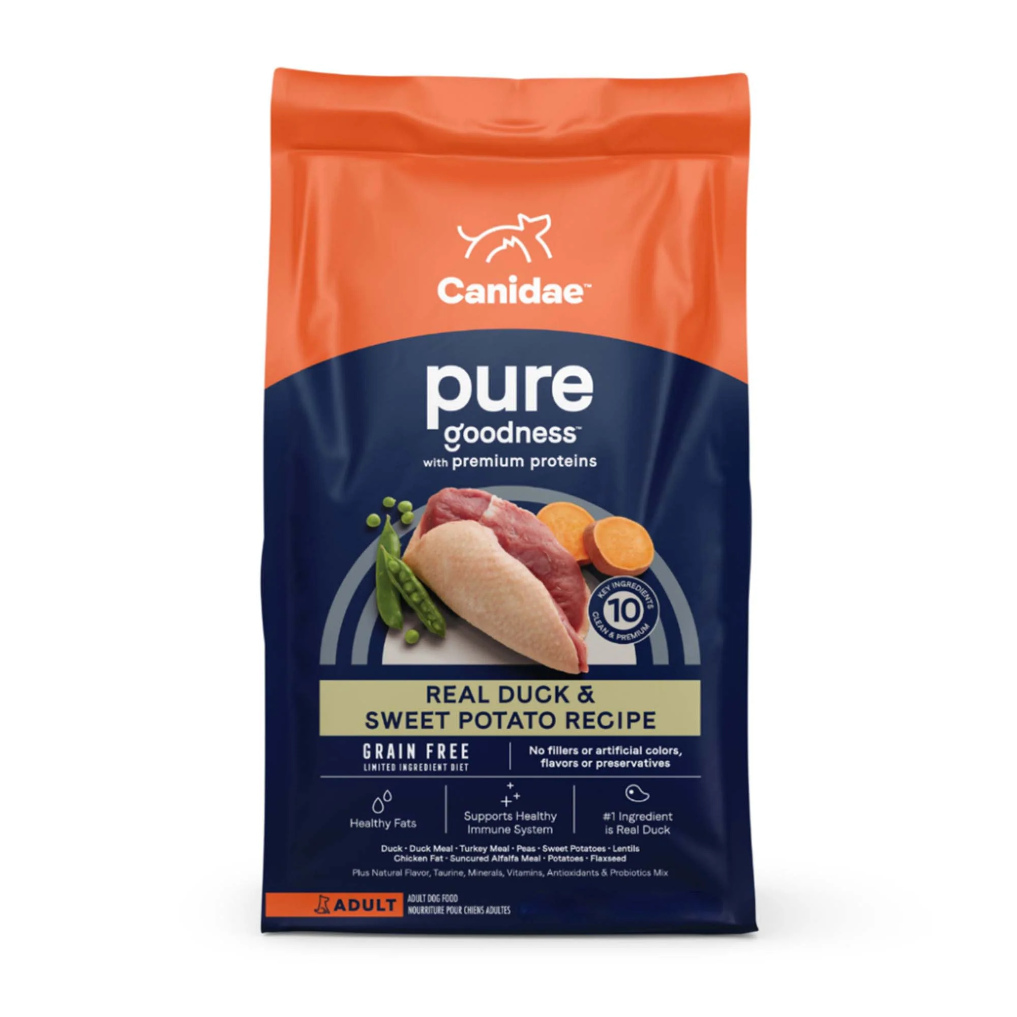 Canidae Pure Sky Grain-Free Fesh Duck Dry Dog Food, 24 lb - Image 1