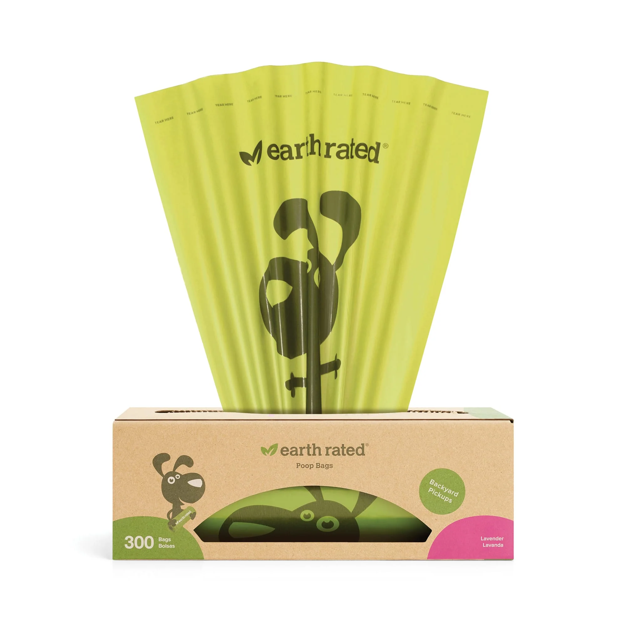 Earth Rated Dog Poop Bags Refill Scented 300ct - Image 1