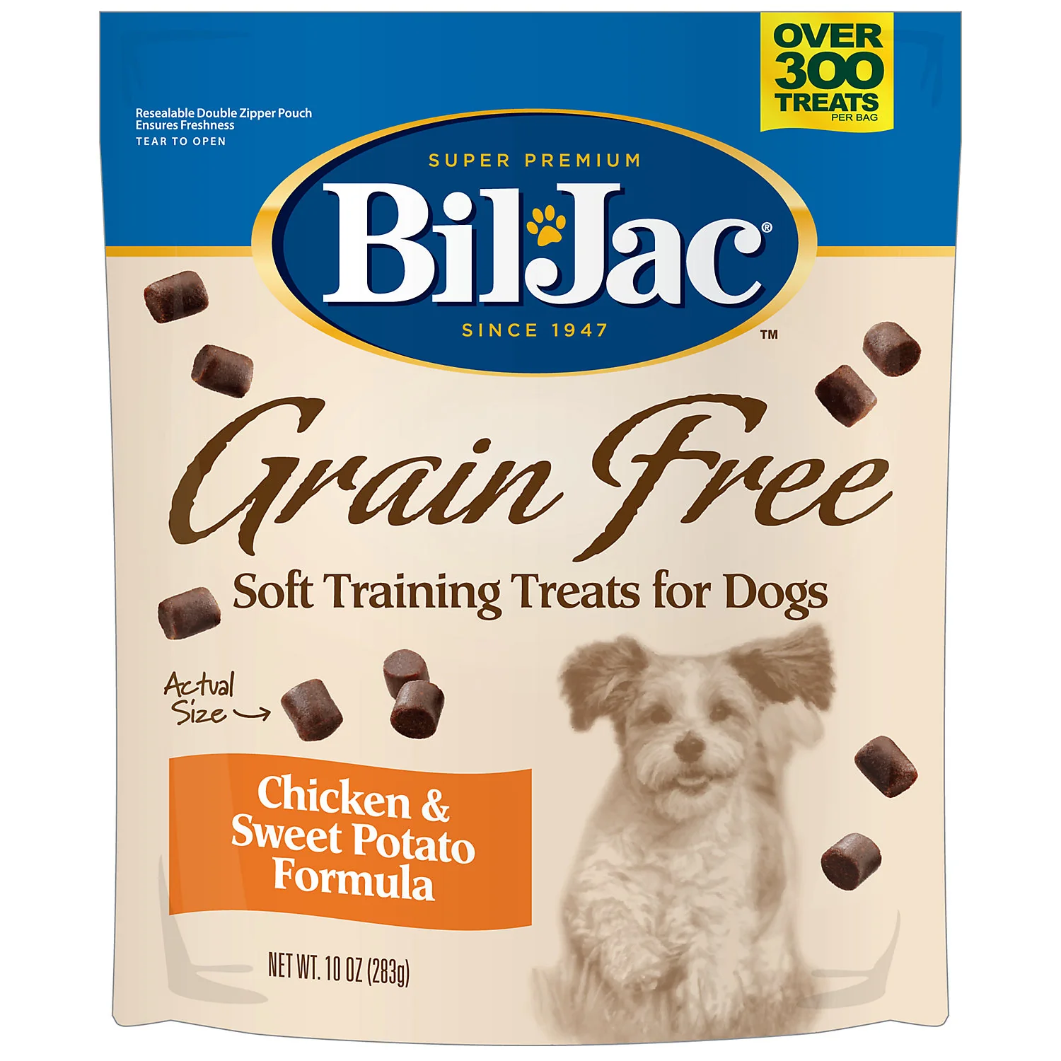 Bil-Jac Grain Free Soft Chicken Dog Training Treat 10oz - Image 1