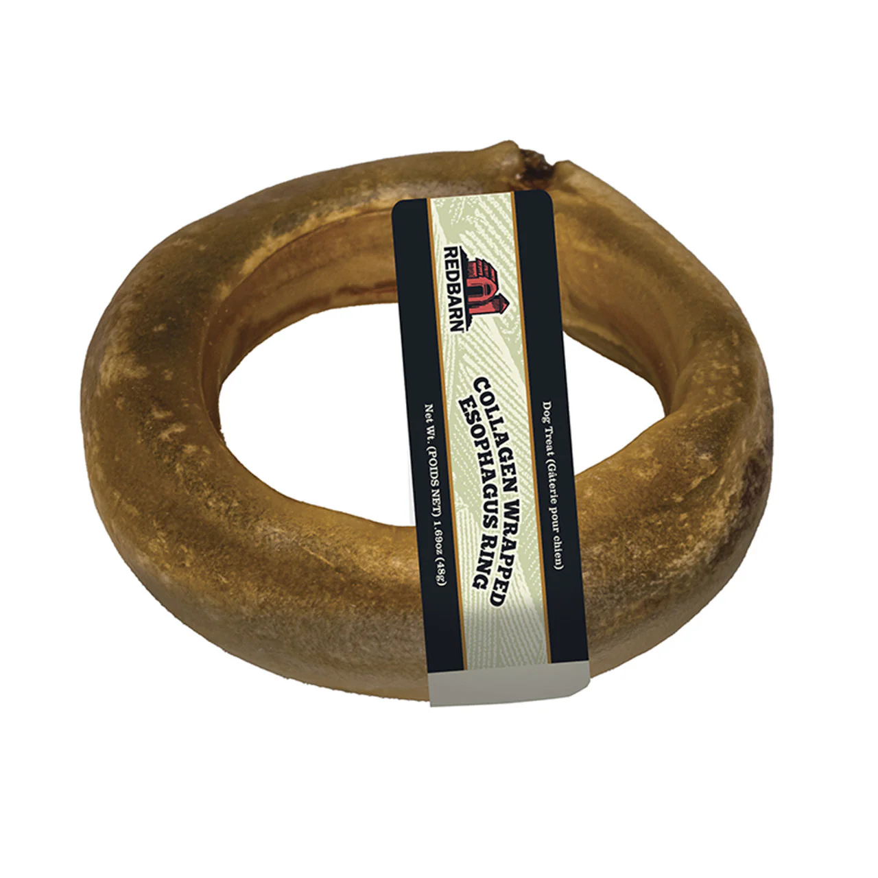 Redbarn Dog Treat Collagen Wrapped Esophagus Ring - Image 1