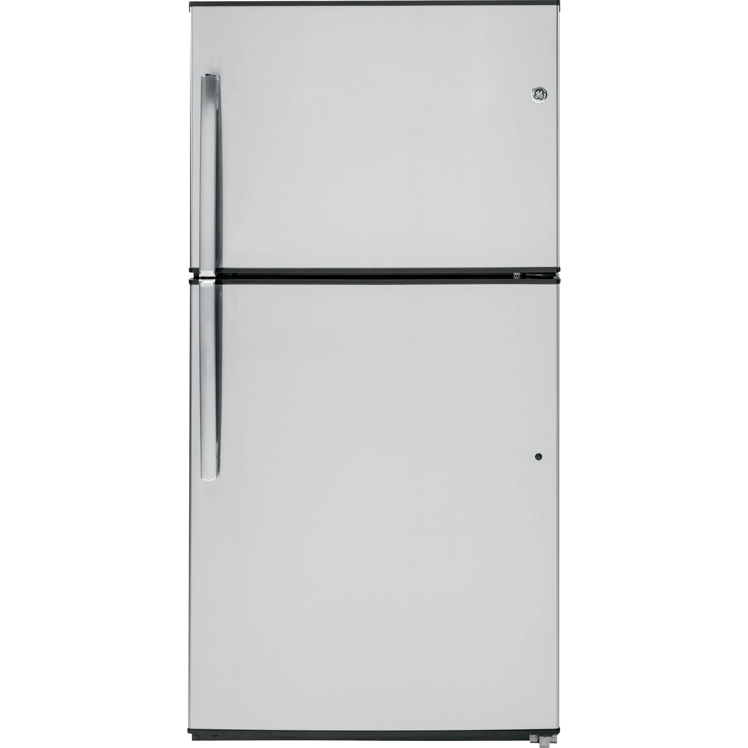 GE 33-inch, 21.2 cu. ft. Top Freezer Refrigerator with Ice Maker GIE21GSHSS