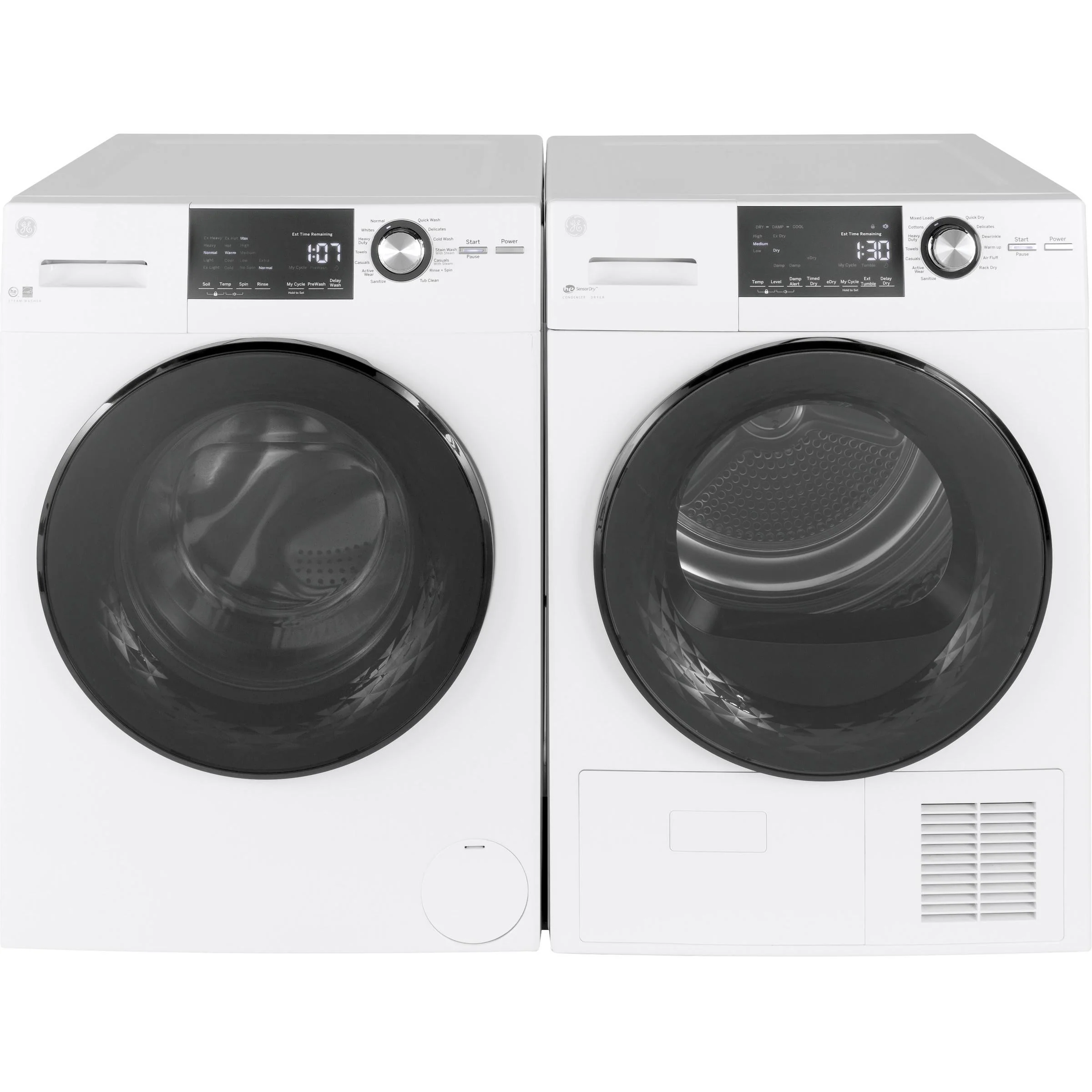 GE Laundry GFW148SSMWW, GFT14ESSMWW