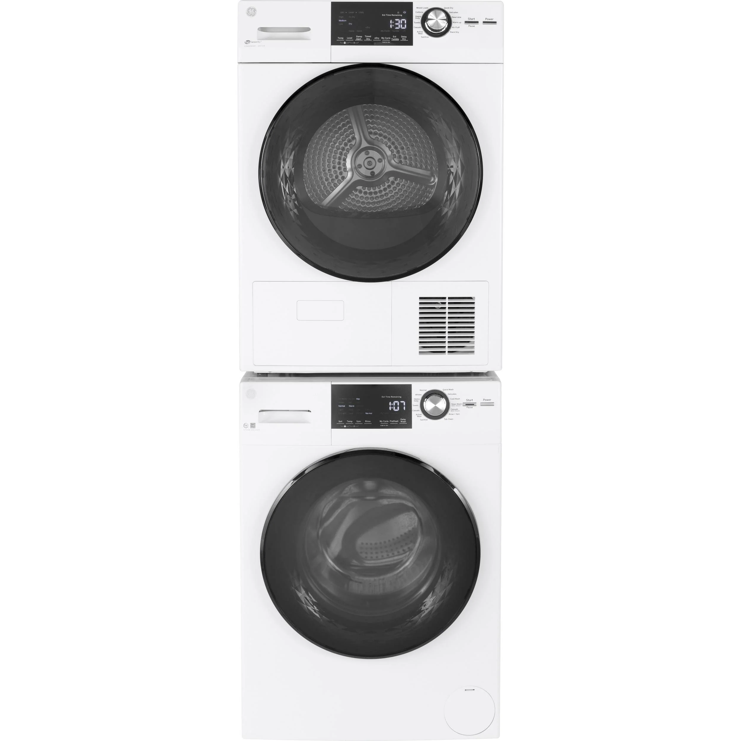 GE Laundry GFW148SSMWW, GFT14ESSMWW - Image 2