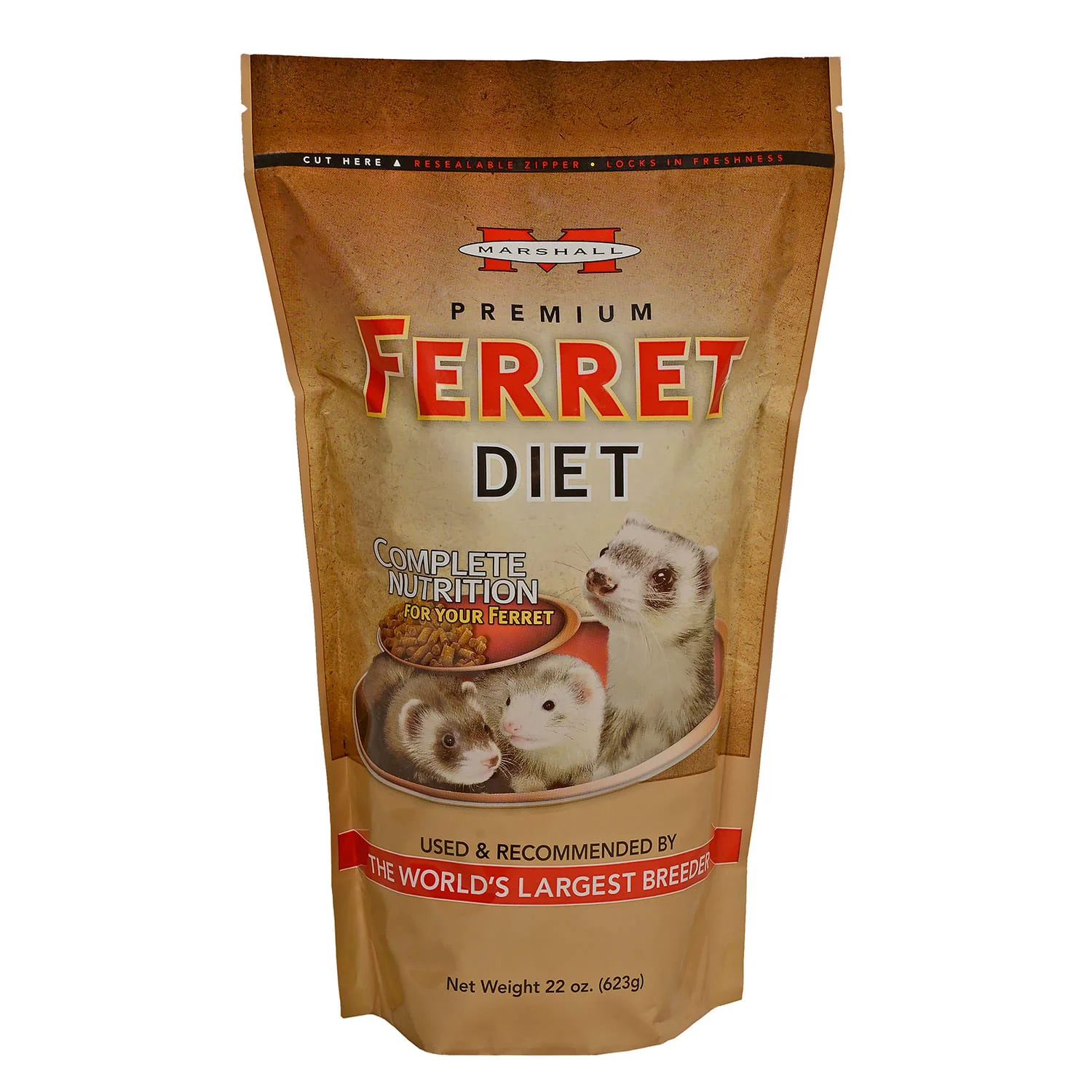 Marshall Premium Ferret Diet 22 oz - Image 1
