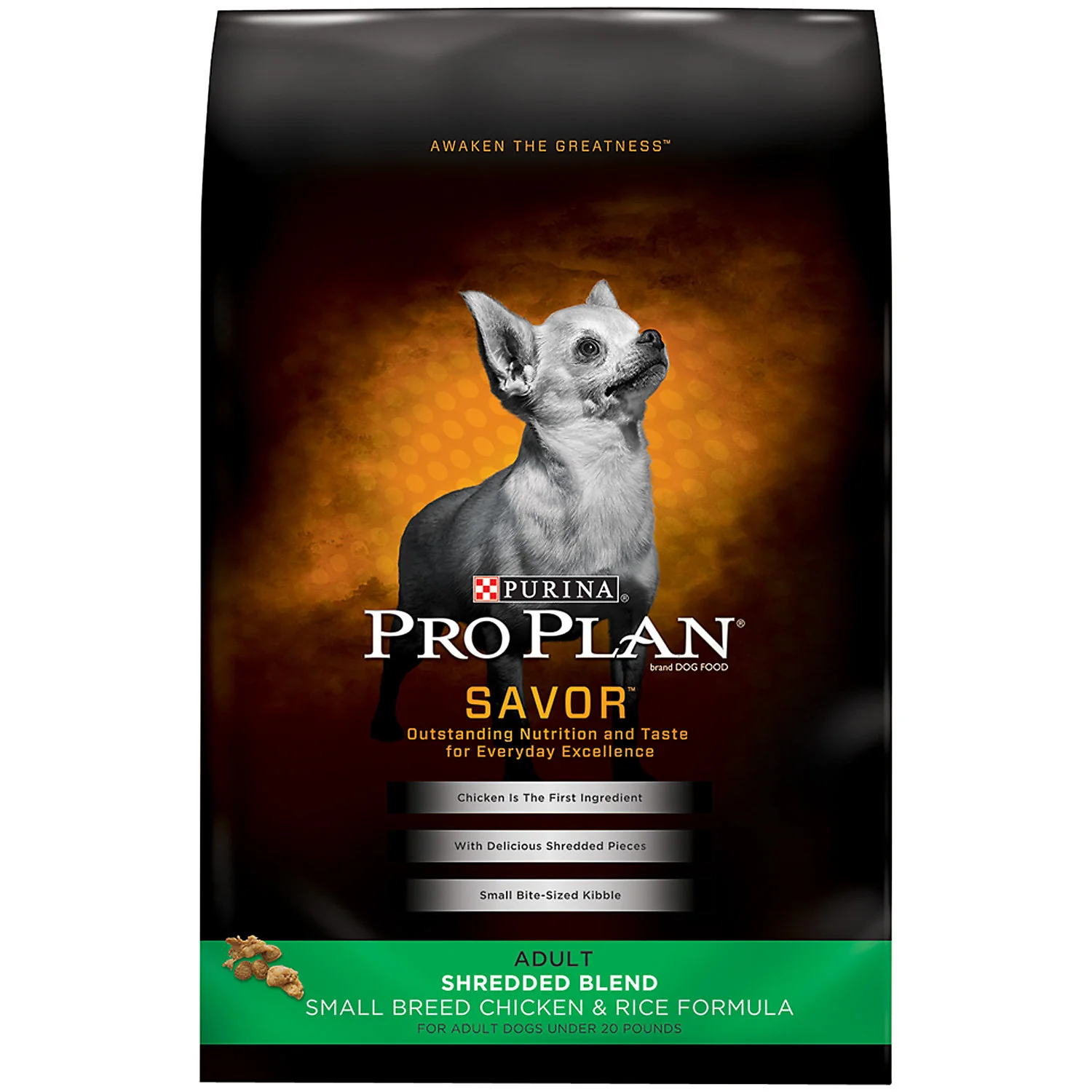 Purina Pro Plan Chicken Rice Small Breed for Adult Dogs  18 lb Bag - Image 1