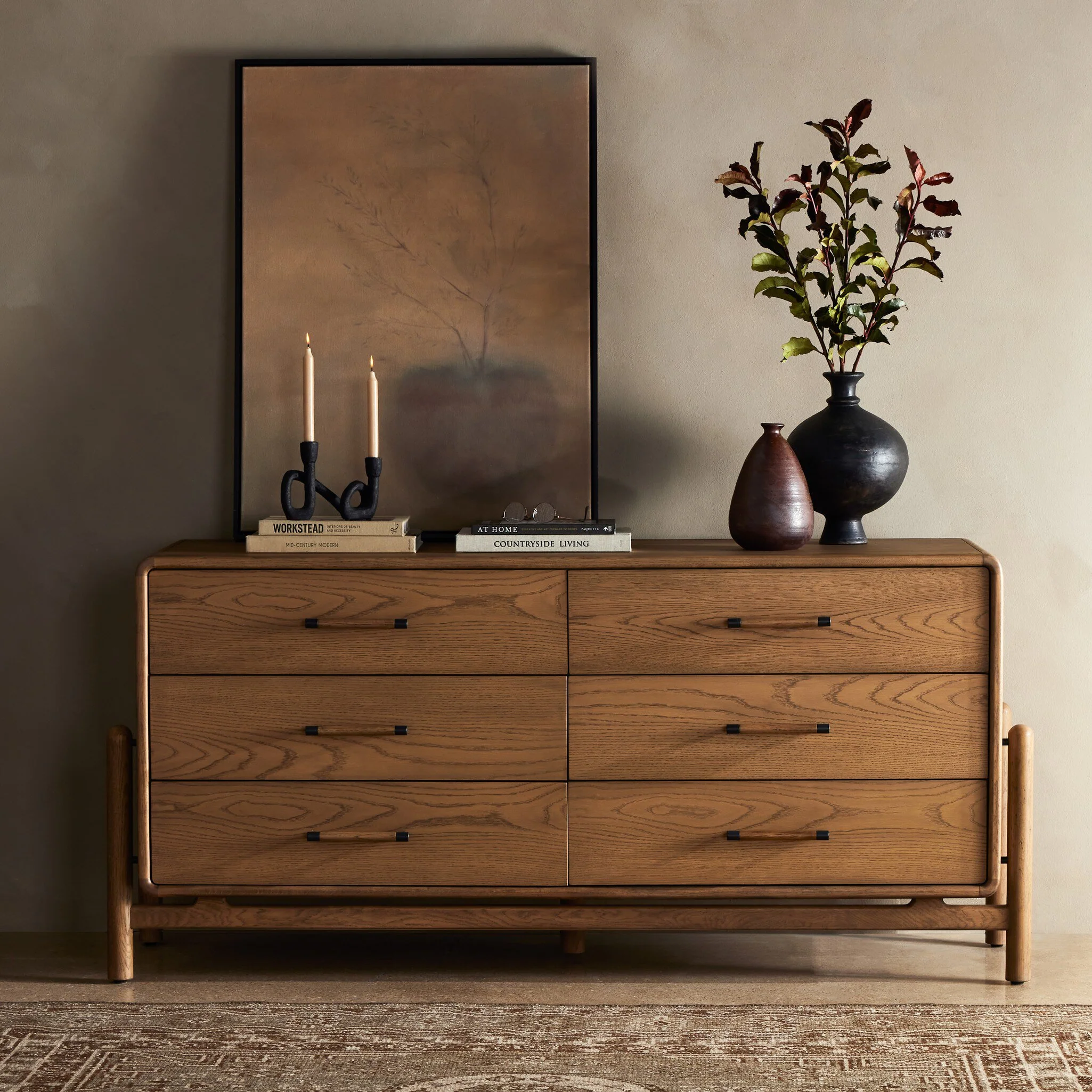 Carolina Wood Dresser - Image 2