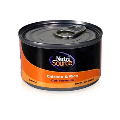 Nutri Source Cat & Kitten - Chicken & Rice 5oz - Image 1
