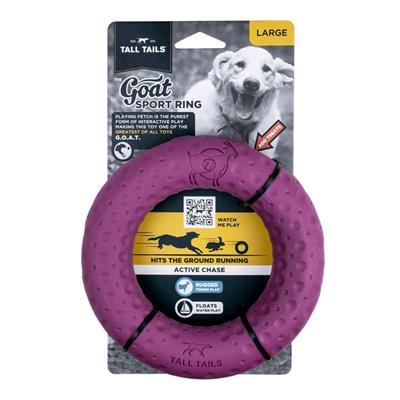 Tall Tails Dog Goat Ring Purple 7 In - Image 1