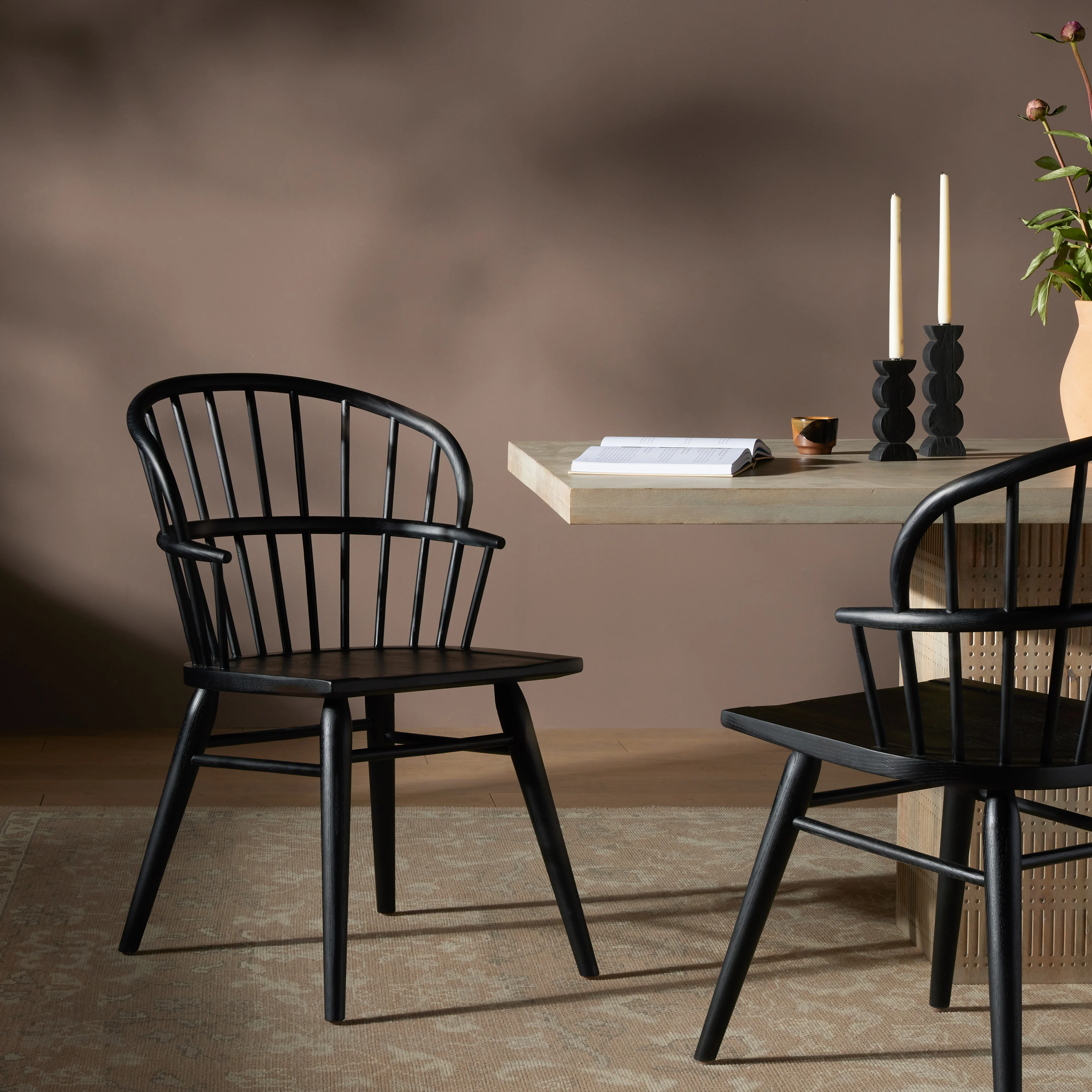 Modern Windsor Dining Chair - Image 2