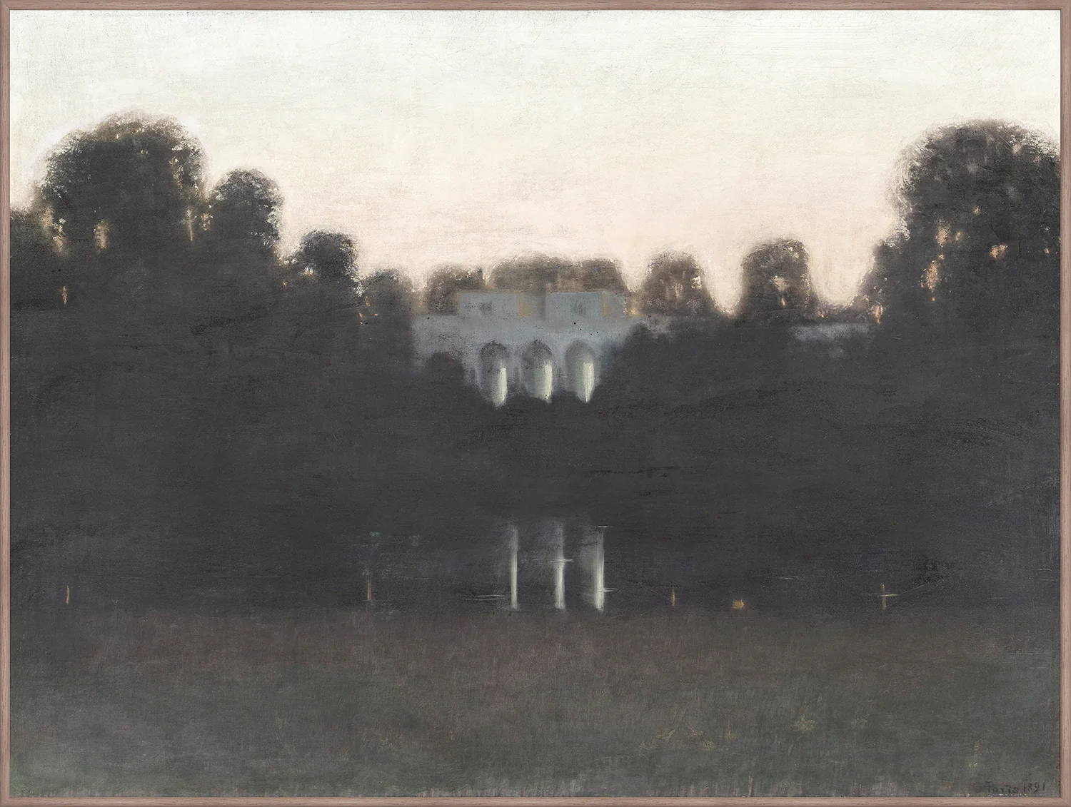 At Dusk Framed Canvas - Image 1