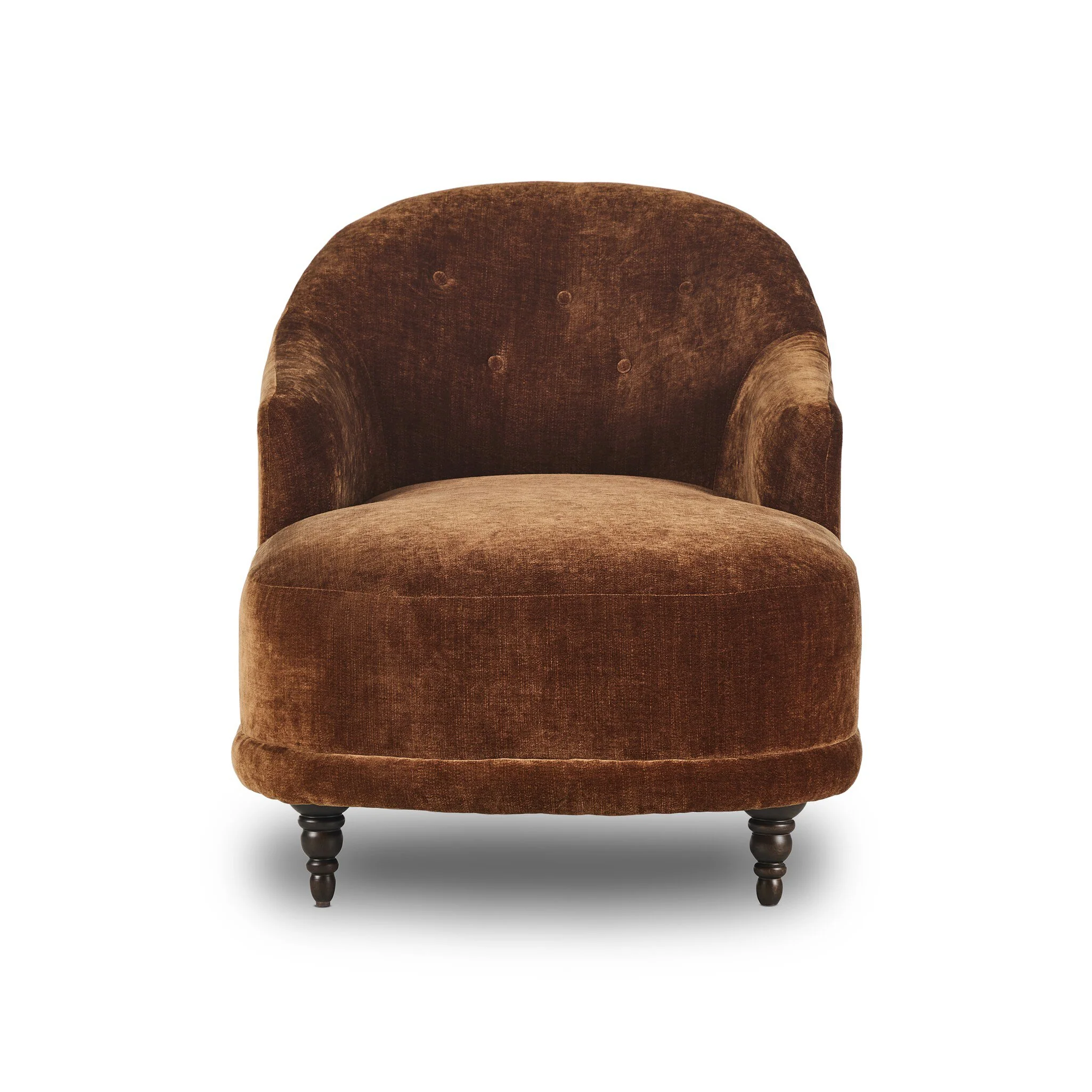 Marny Chaise, Chenille Sienna - Image 3