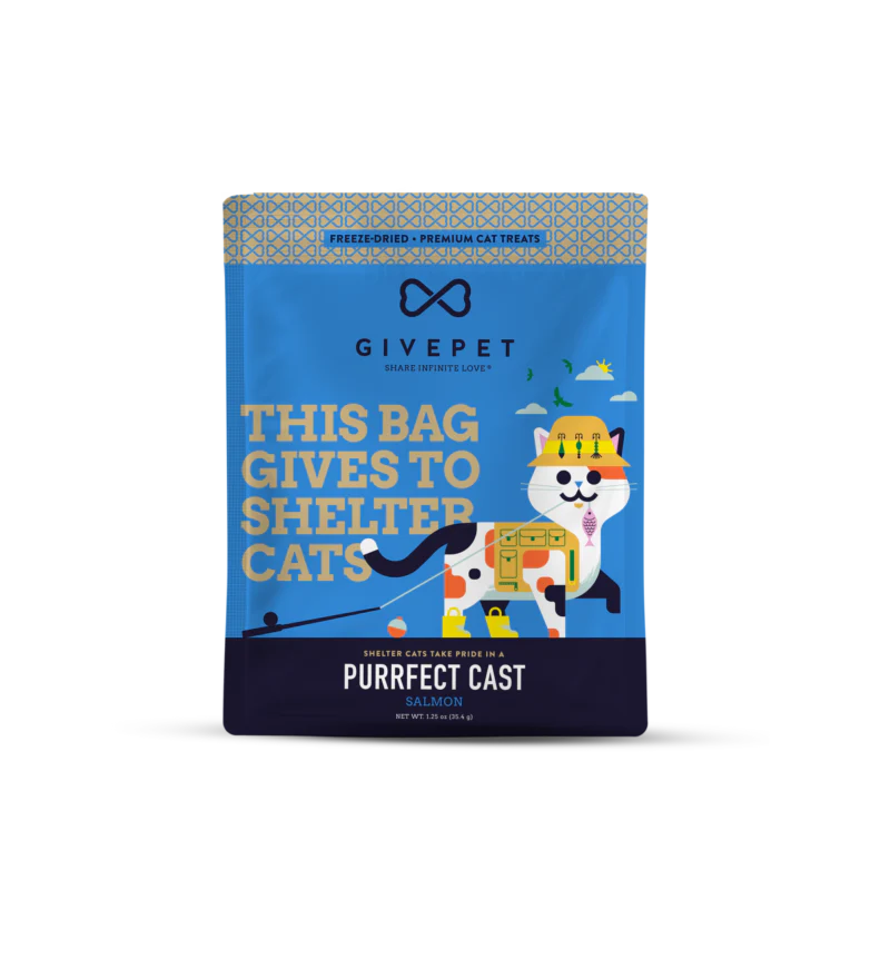 Give Pet Purrfect Cast Freeze Dried Cat Treats - 1.25oz - Image 1