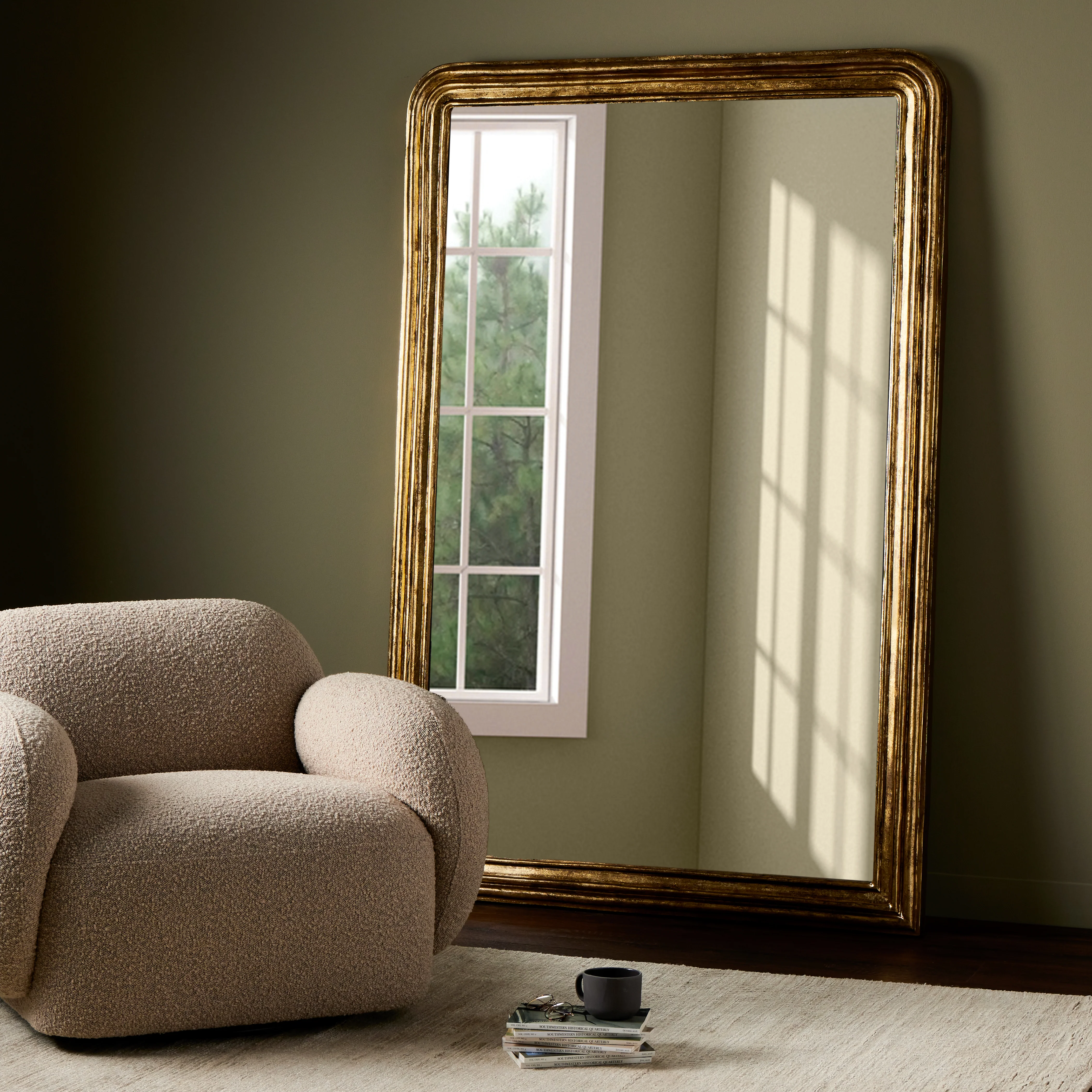 Vintage Topanga Oversized Mirror - Image 2