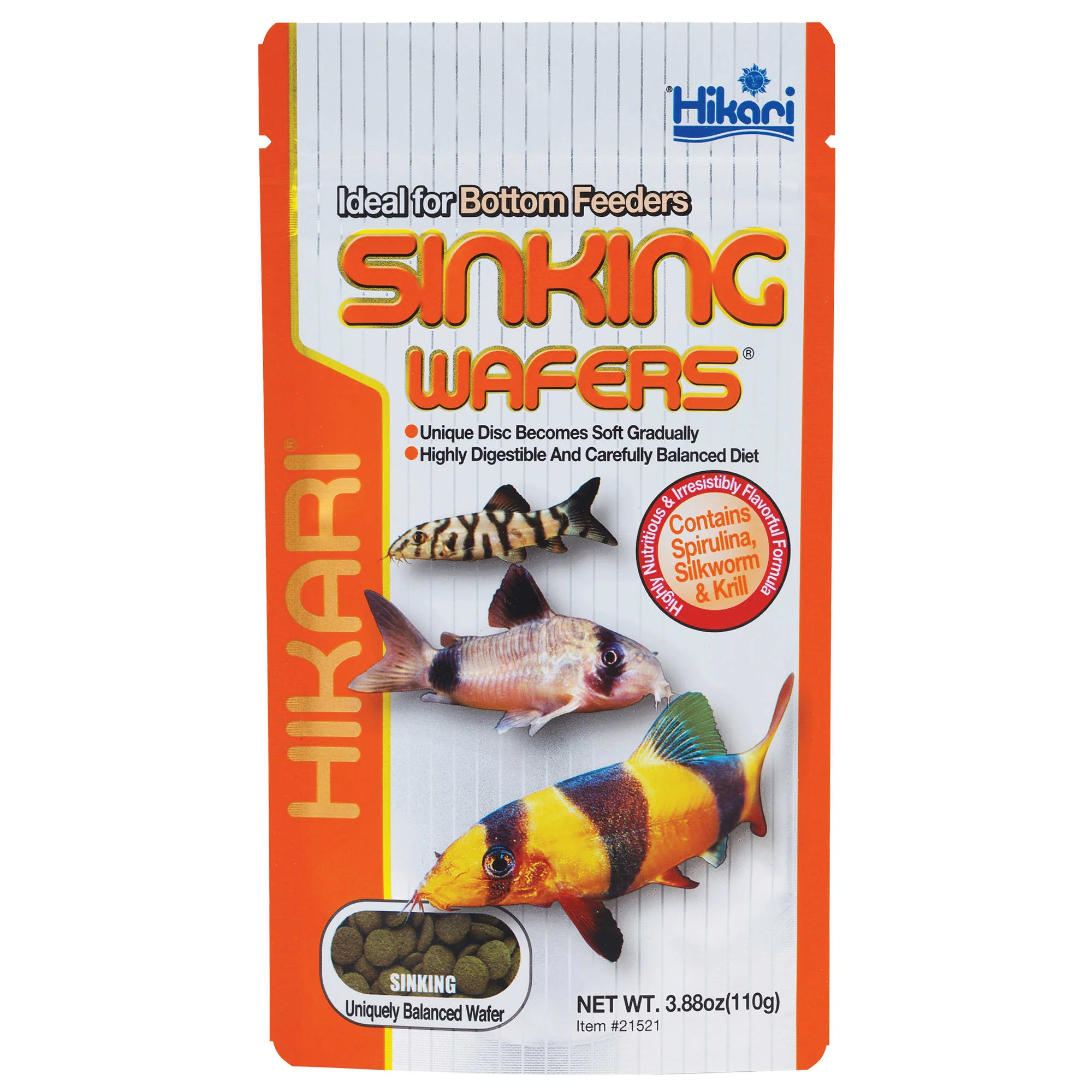 Hikari® Sinking Wafers® for Bottom Feeders 3.88 Oz - Image 1