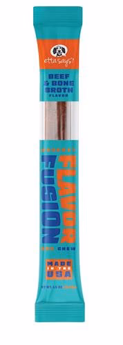 Etta Says! Flavor Fusion Dog Chew Beef and Bone Broth 1.5oz - Image 1