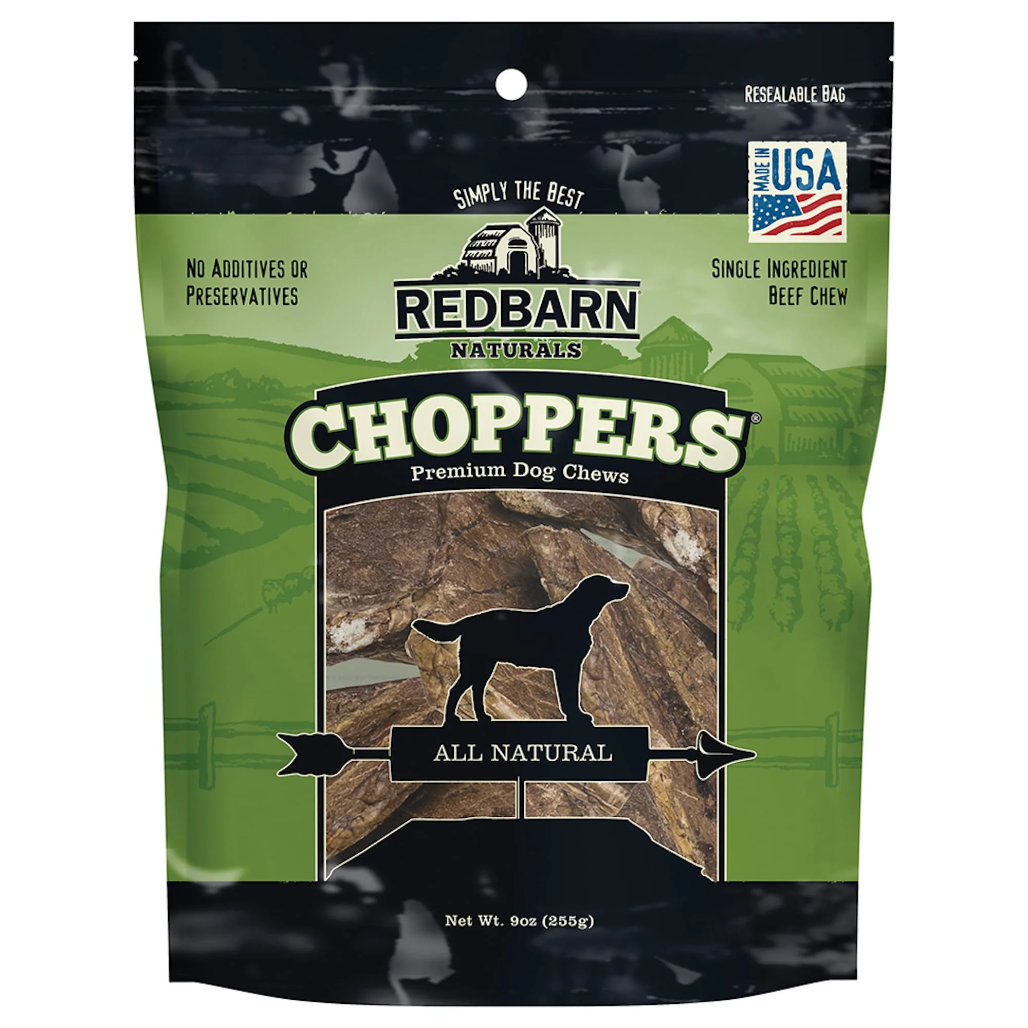 Redbarn Naturals Choppers Chews Dog Treat  9 Oz - Image 1