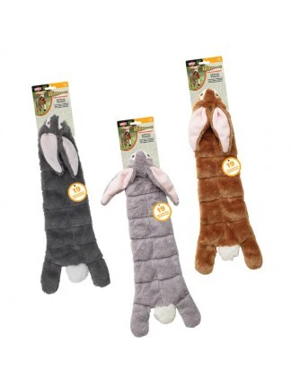 Spot Ethical Pet Dog Toy Skinneeez Squeaker Rabbit Assorted - Image 1