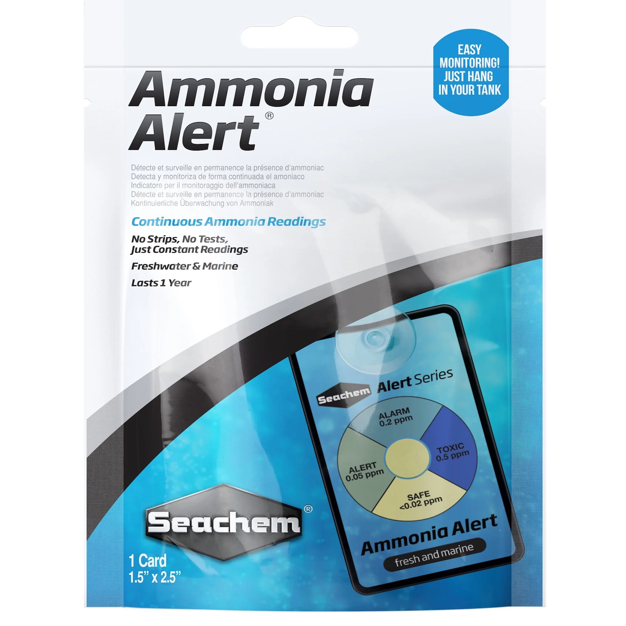 Seachem Ammonia Alert, 1 Card - Image 1