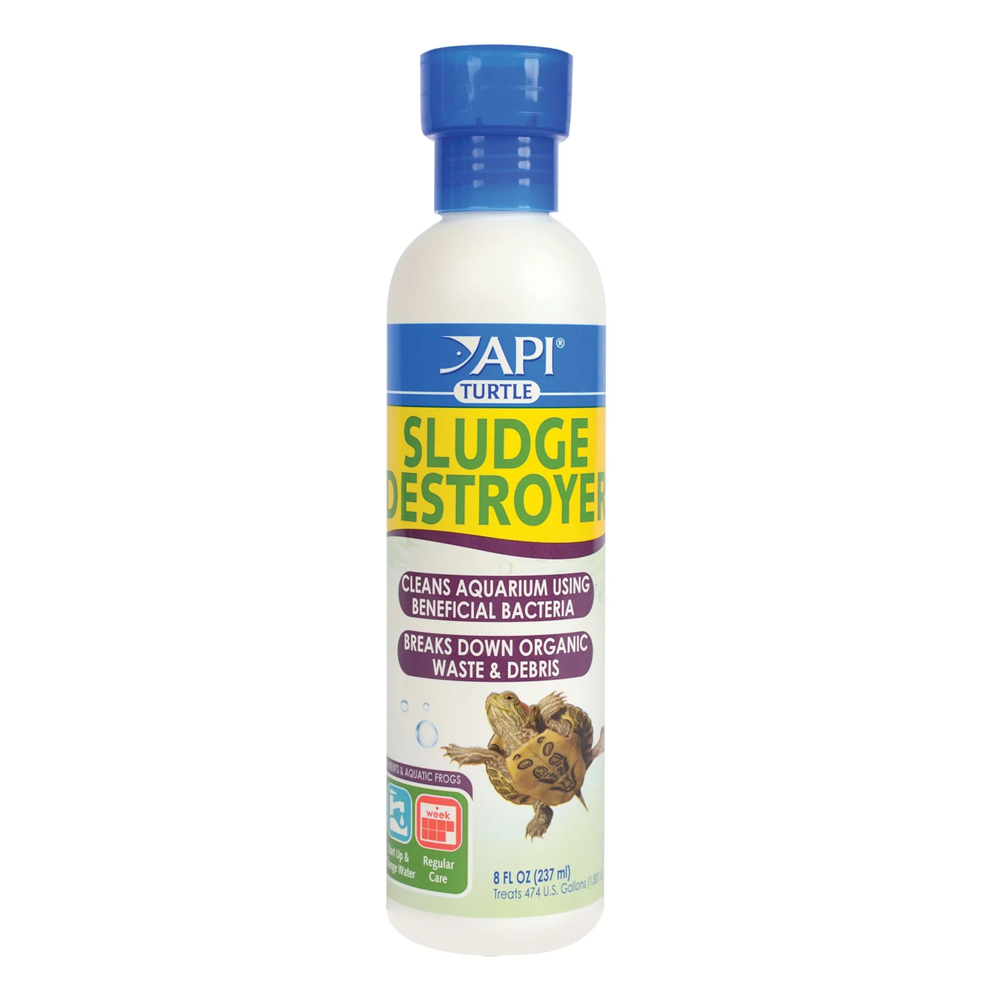 API Turtle Sludge Destroyer  Aquarium And Sludge Remover Treatment  8 oz - Image 1
