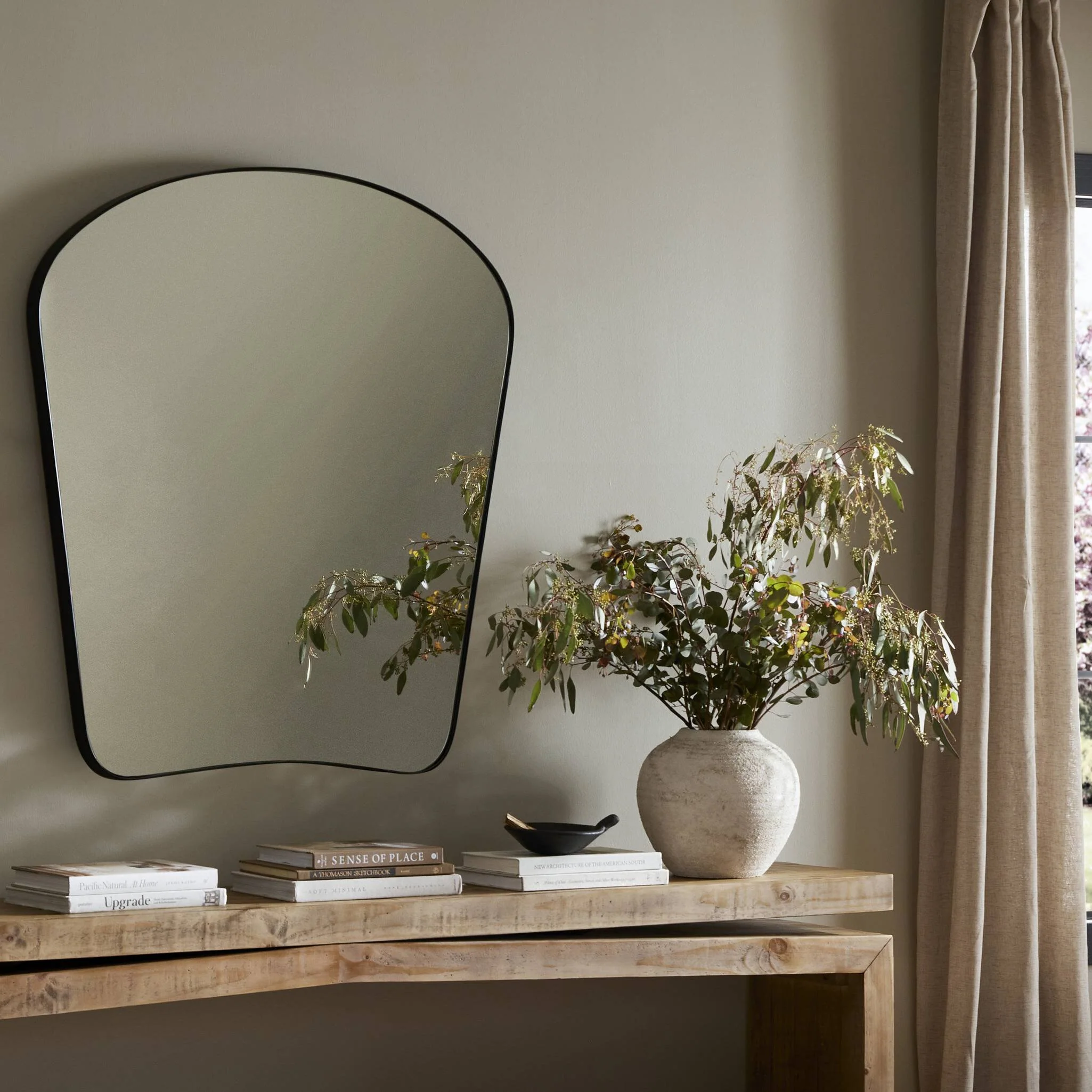 Southill Console Table, Rustic Natural