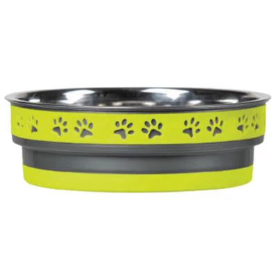 Loving Pets Corsa Pet Bowl Yellow Small - Image 1