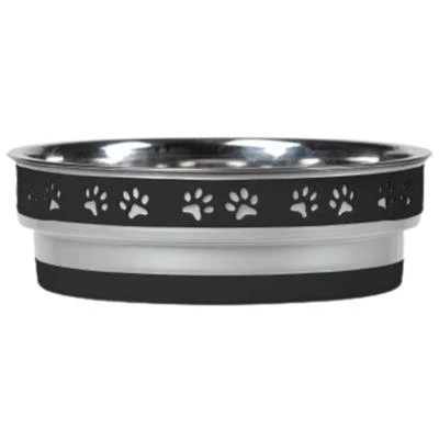 Loving Pets Corsa Pet Bowl Black Small - Image 1
