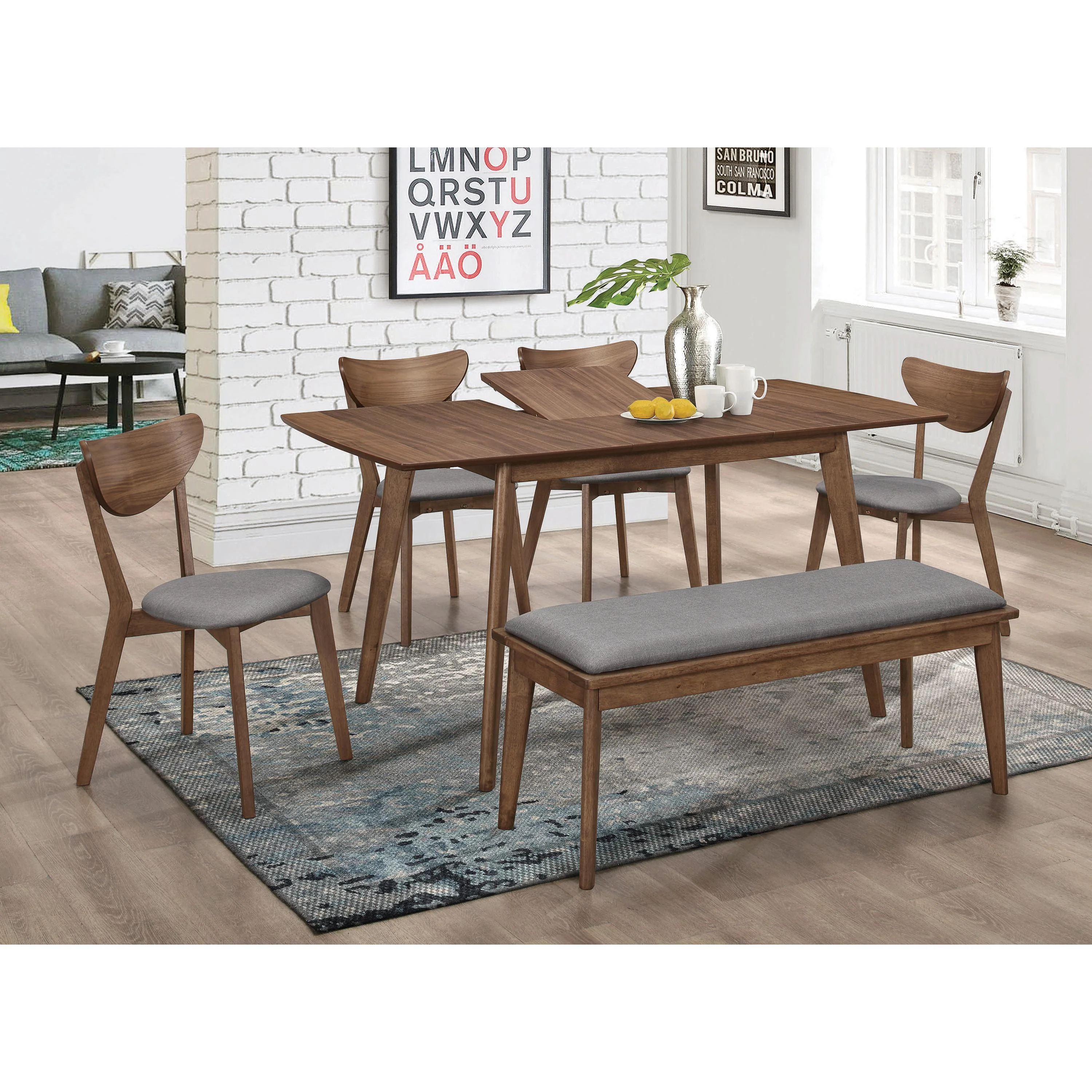 Coaster Furniture Alfredo 108080 6 pc Dining Set