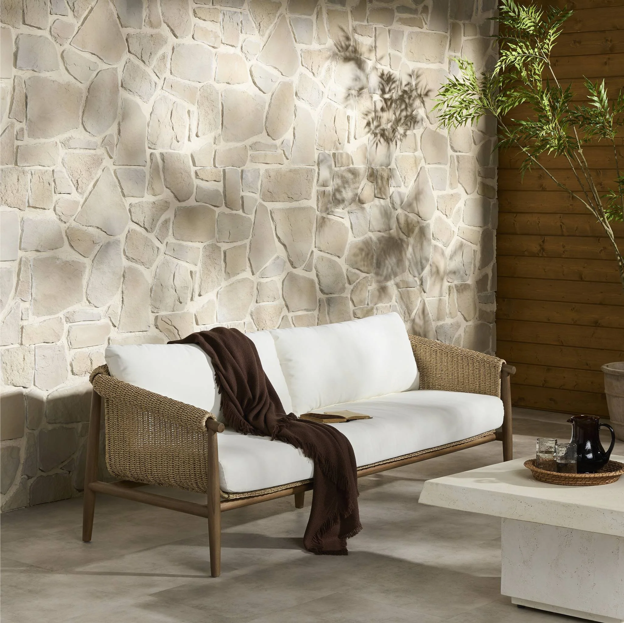Honey Outdoor Sofa - Image 2