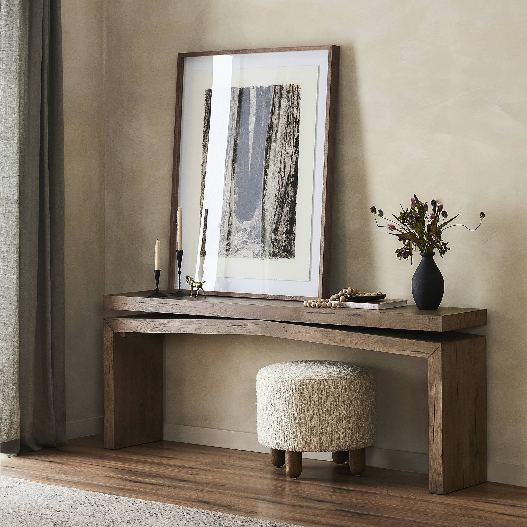 Southill Console Table 60", Rustic Grey - Image 2