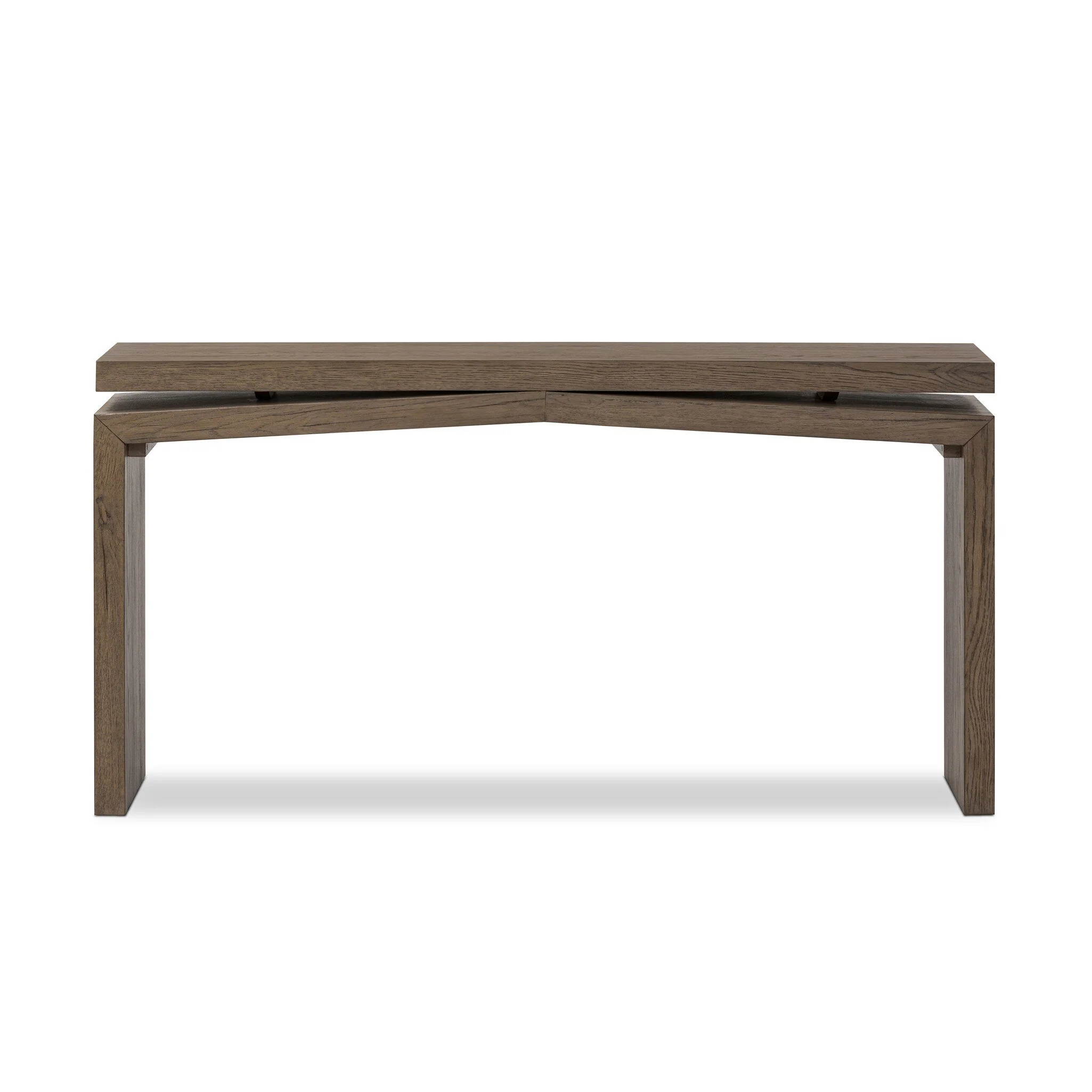 Southill Console Table 60″, Rustic Grey