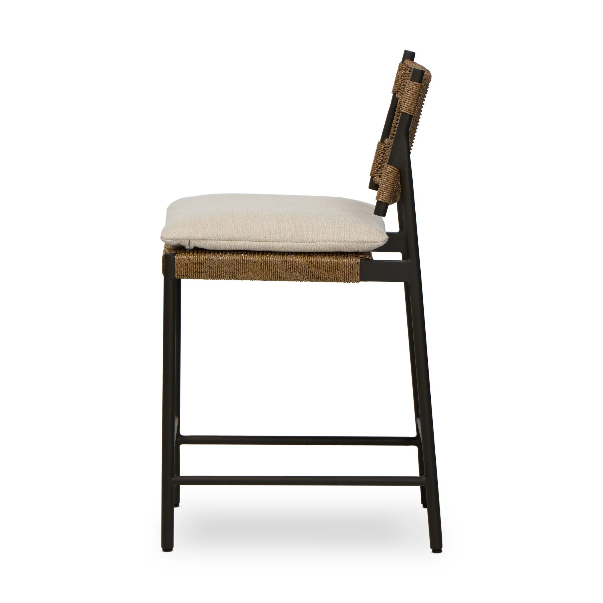 Miller Outdoor Woven Stool - Image 3
