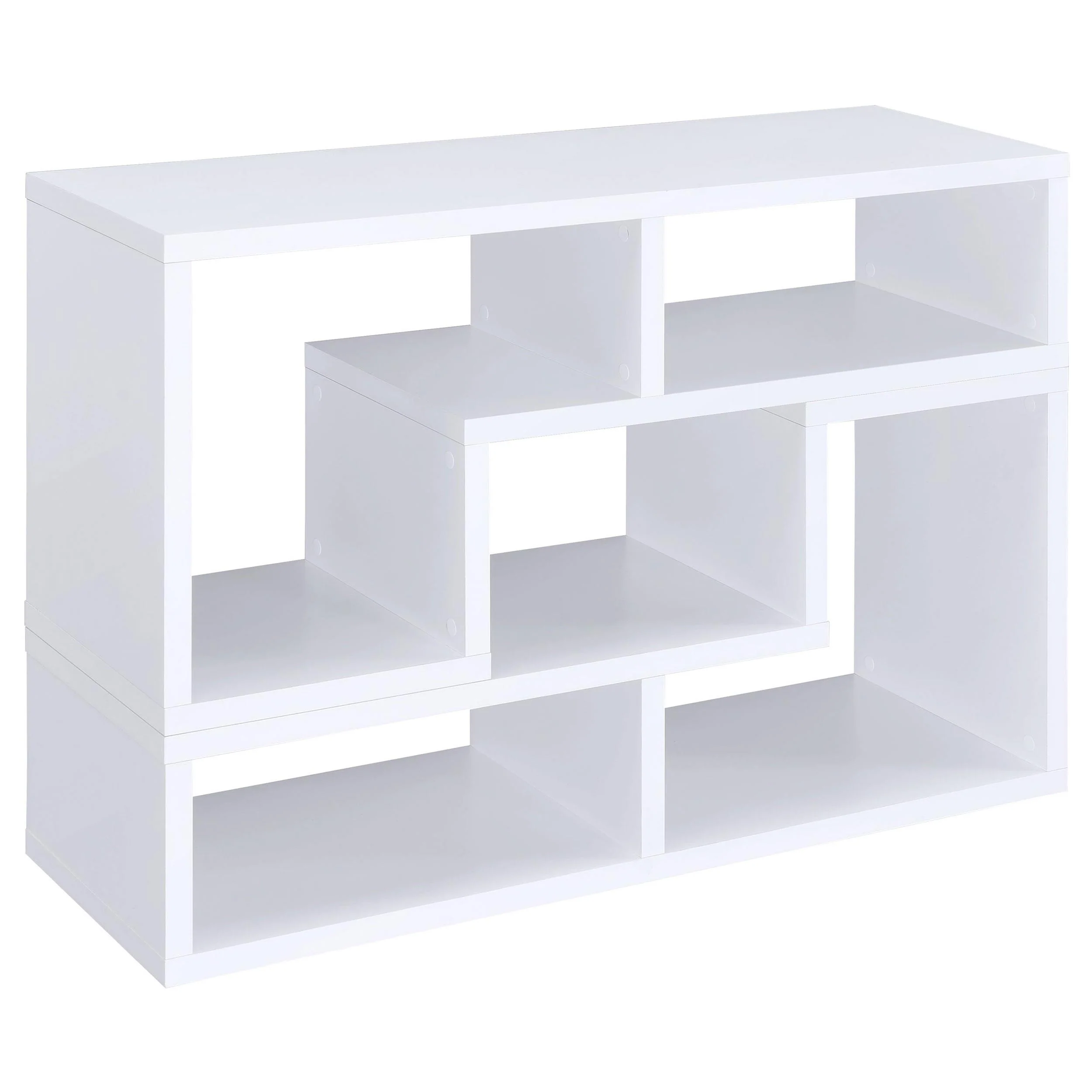 Coaster Furniture Velma 800330 Multipurpose TV Stand and Bookshelf - White - Image 2