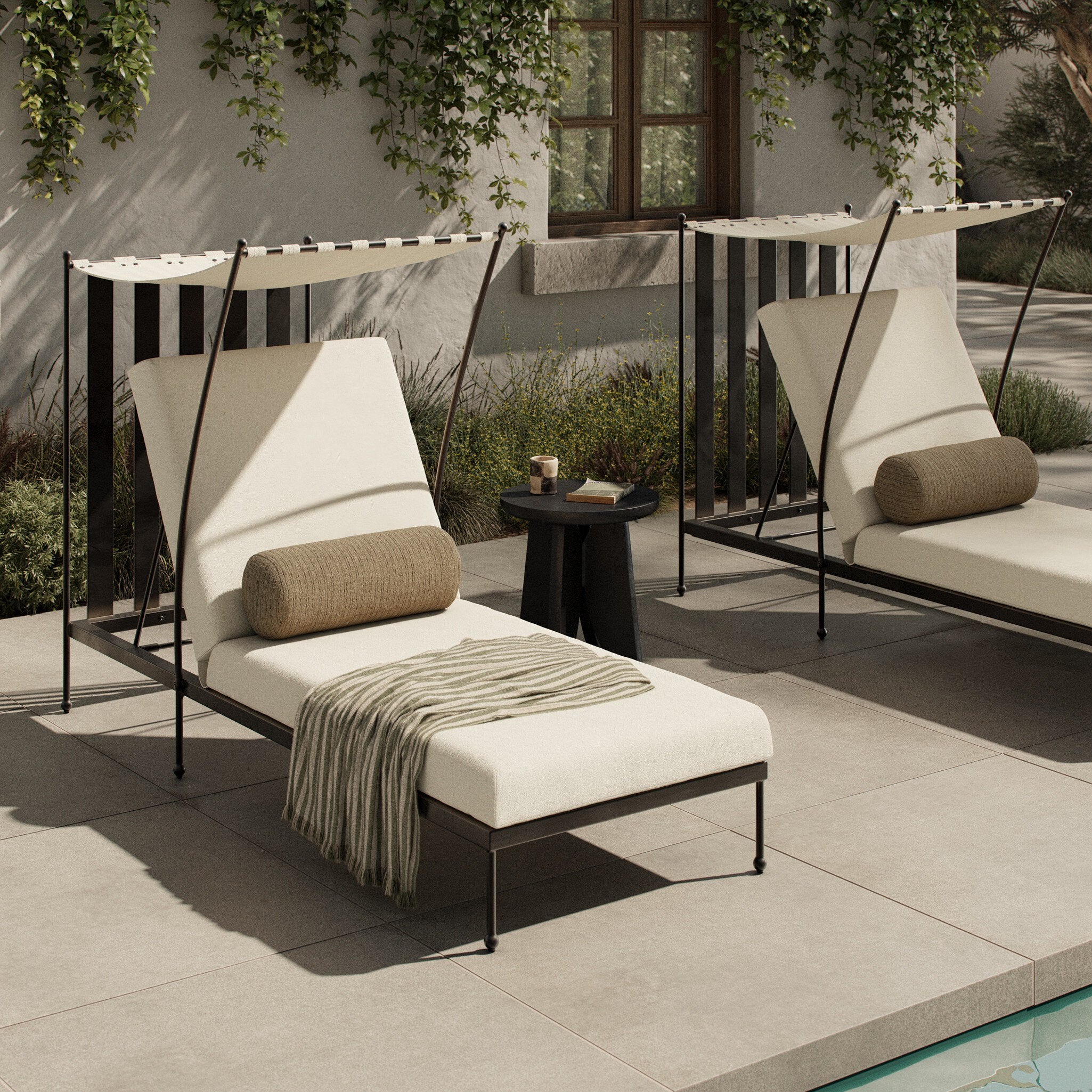 Tally Adjustable Outdoor Chaise - Image 2