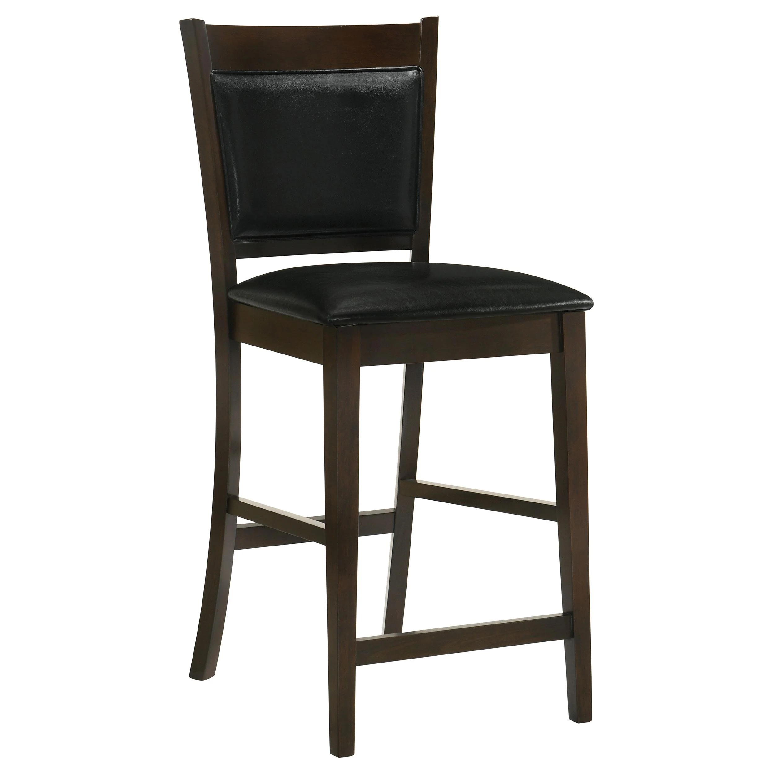 Coaster Furniture Jaden 100959 Upholstered Counter Chair – Espresso (Set of 2)