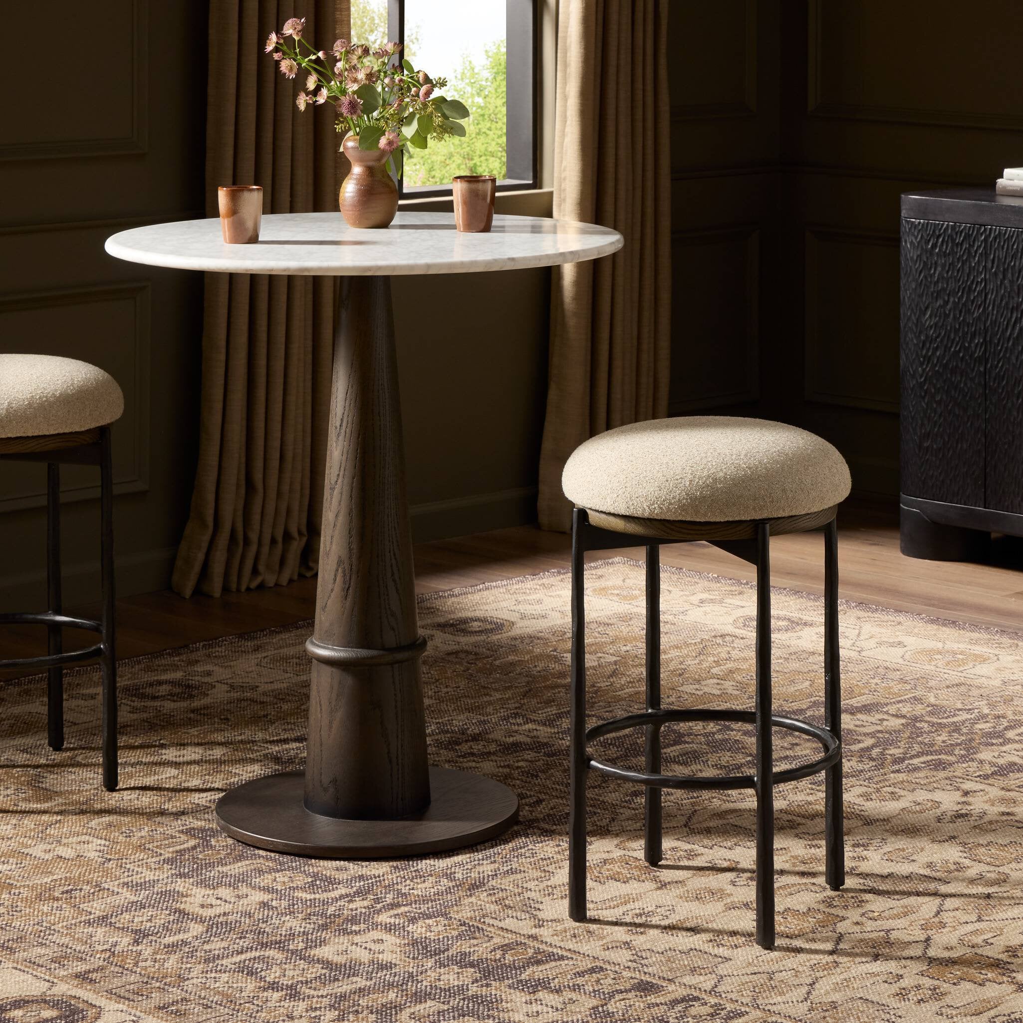 Cofer Swivel Bar + Counter Stool - Image 2