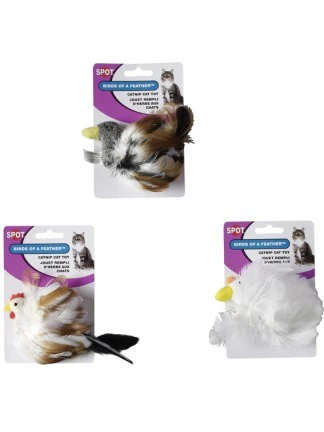 Spot Ethical Pet Cat Toy Birds Of A Feather Assorted - Image 1
