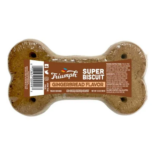 Triumph Super Gingerbread Dog Biscuit Single - Image 1