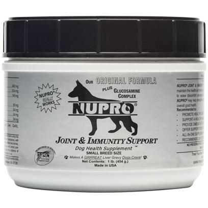 Nupro All Natural Joint & Immunity Support Dog  1Lb - Image 1