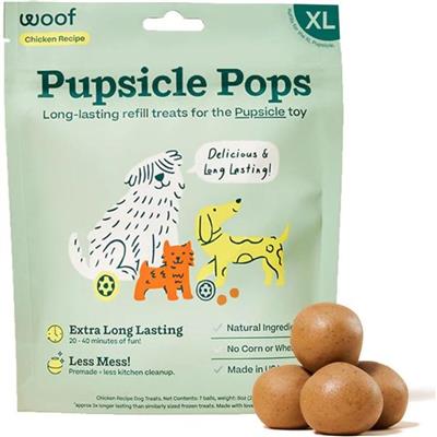 Woof Peanut Butter & Beef Pupsicle Refill Pops for the Extra Large Pupsicle 12oz - Image 1