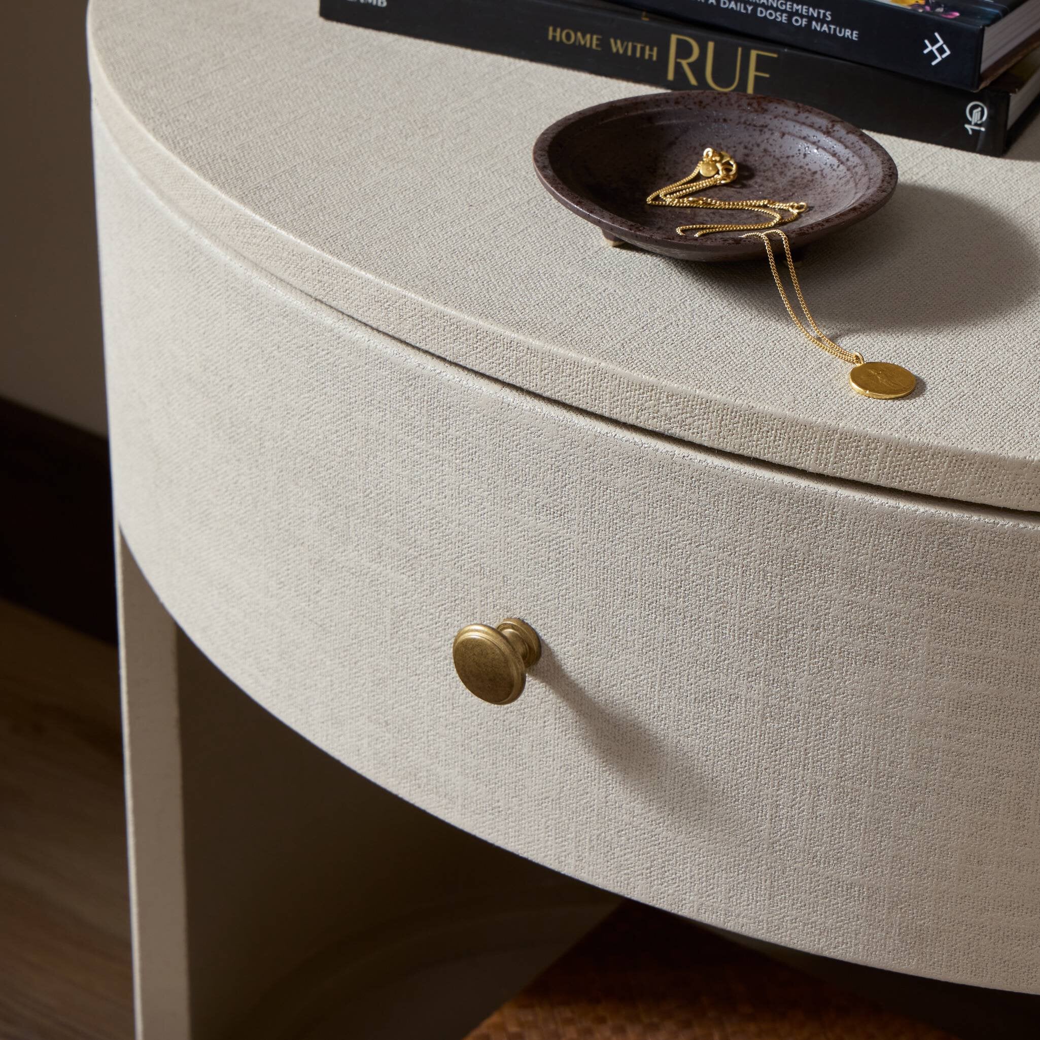 Amelia Oval Nightstand - Image 3