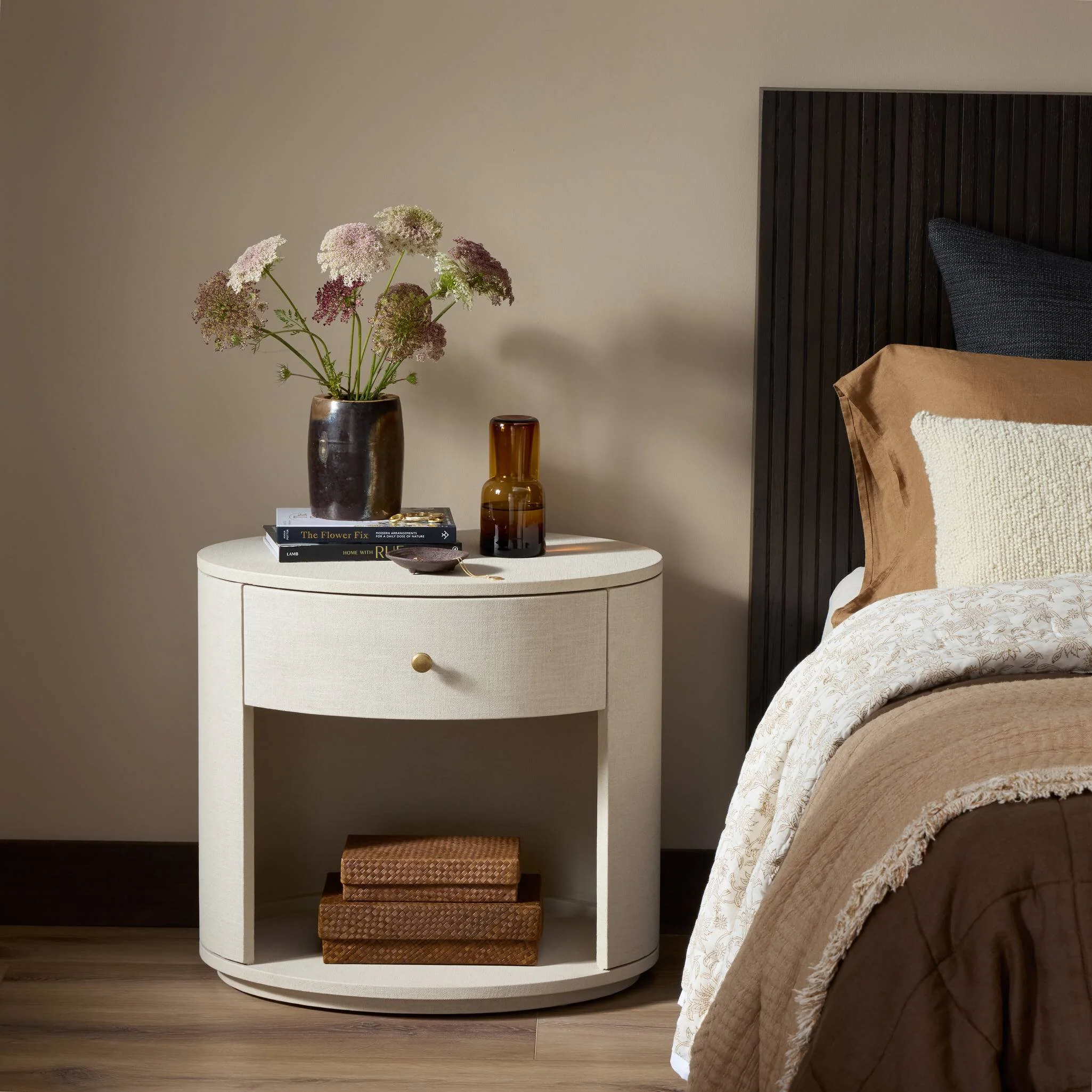 Amelia Oval Nightstand - Image 2