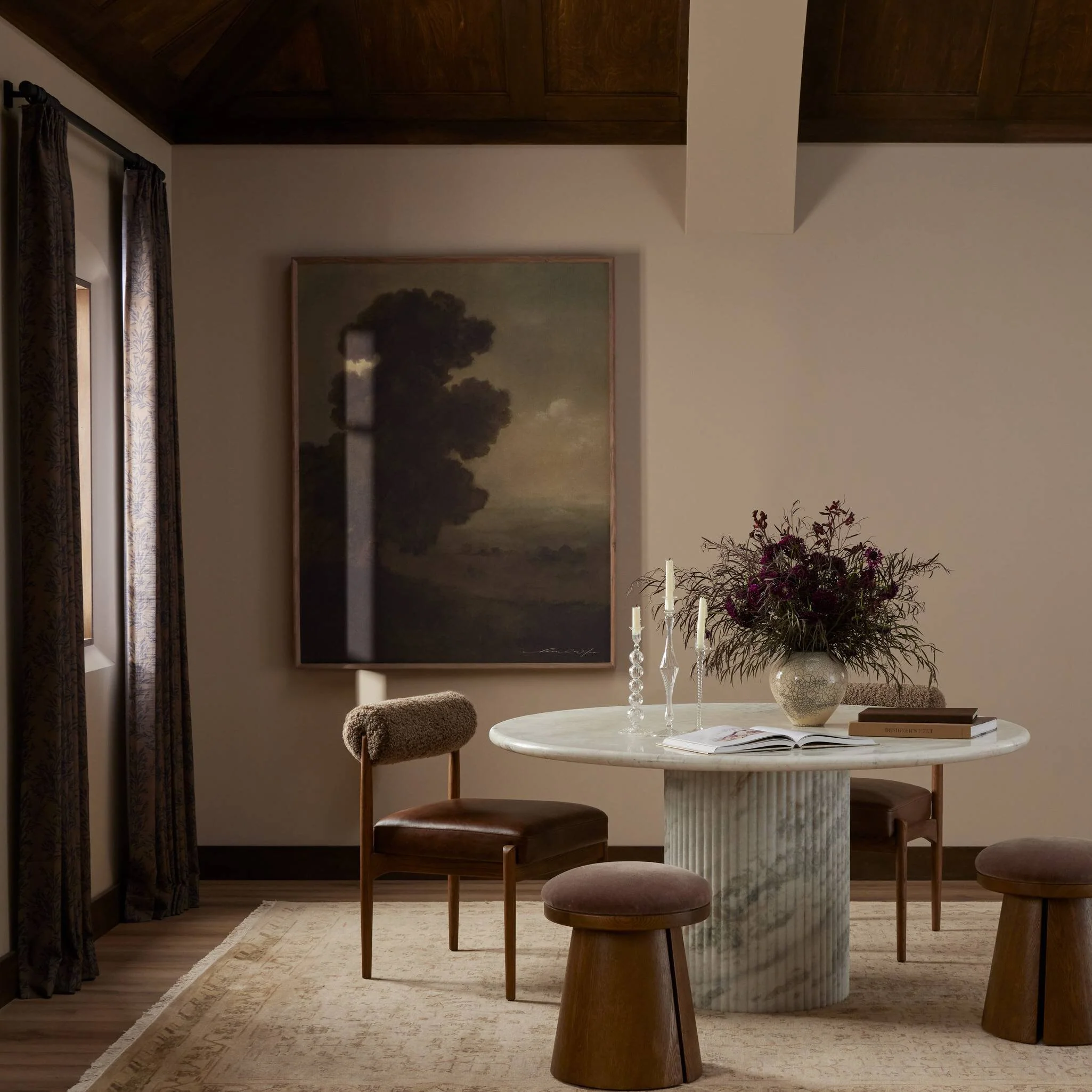 Oranda Round Dining Table-60" - Image 2