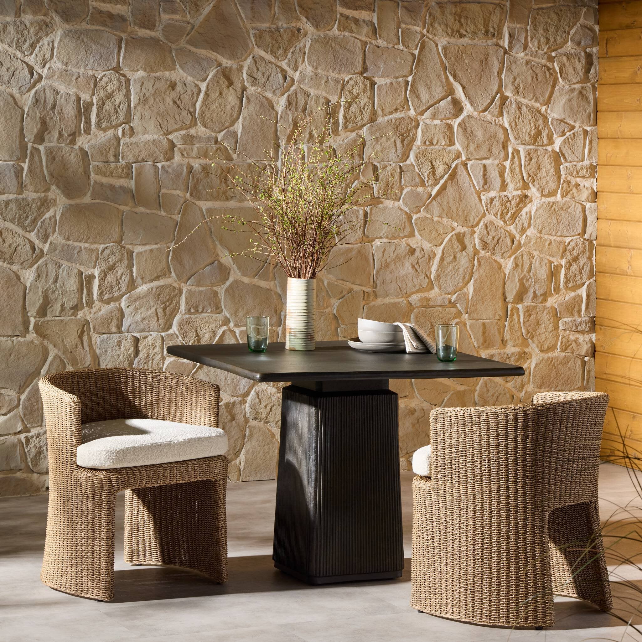 Thora Outdoor Dining Chair - Image 2