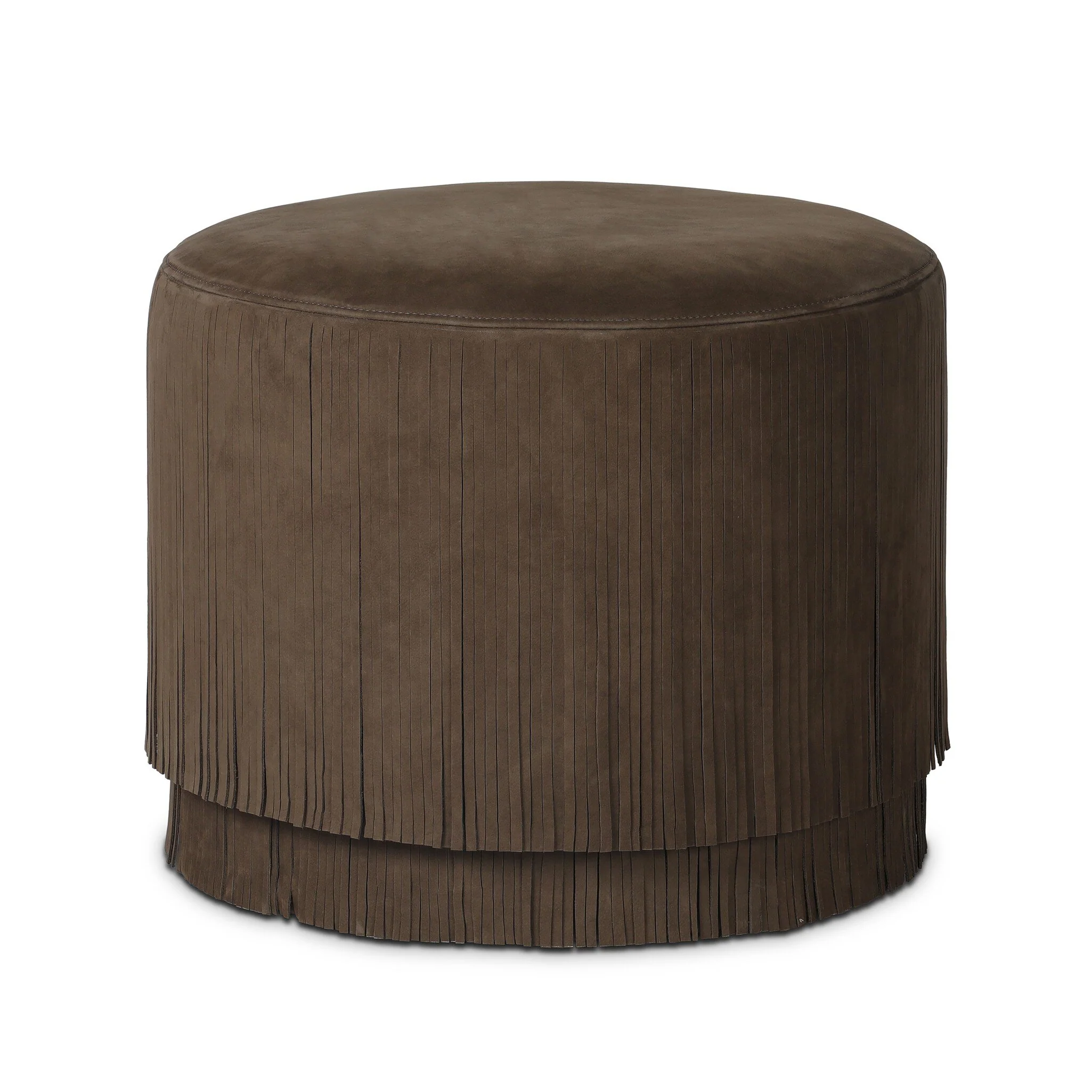 Rooney Fringe Ottoman